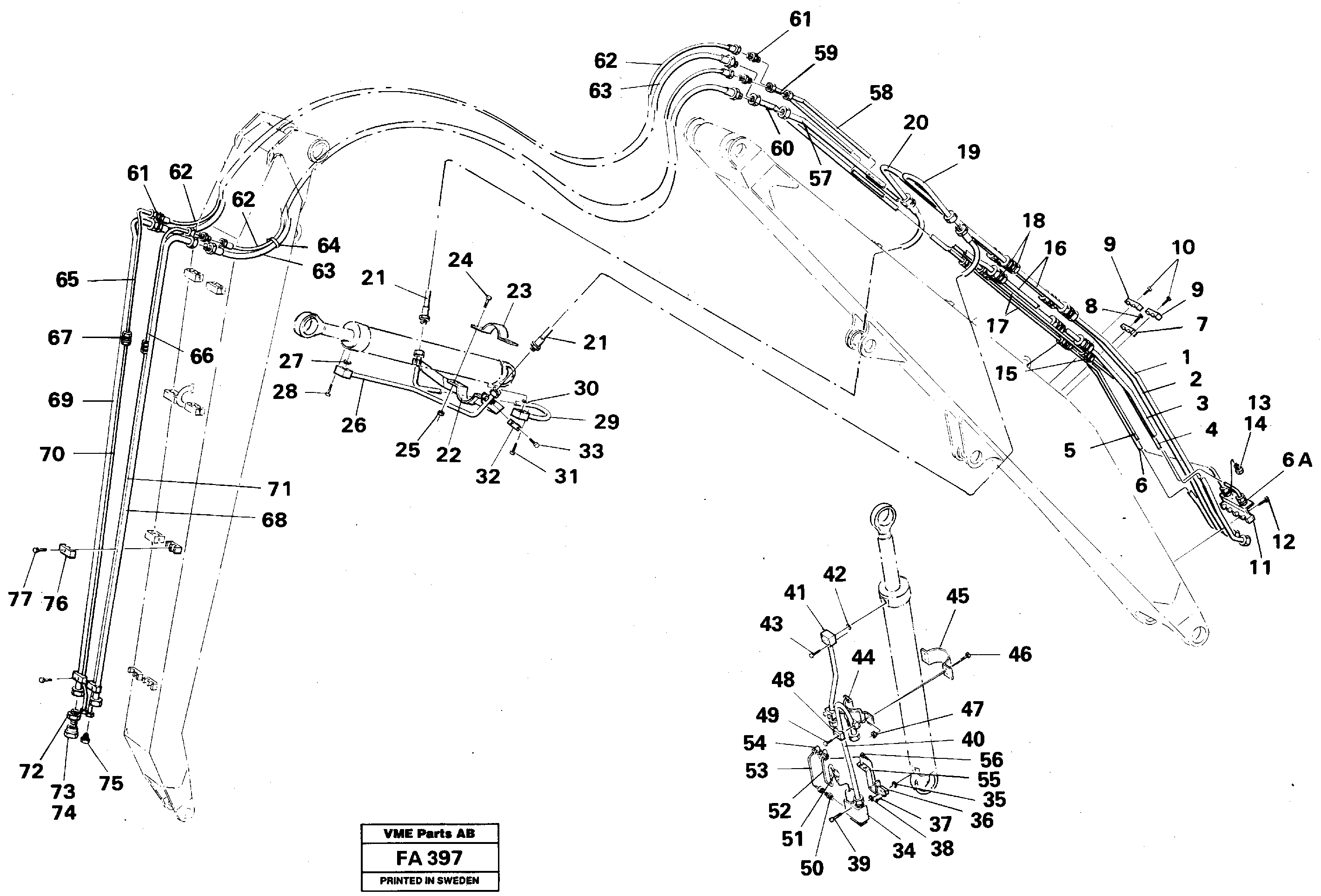 Схема запчастей Volvo EC230B - 34638 Hydraulic system for materials handling equipm EC230B ?KERMAN ?KERMAN EC230B