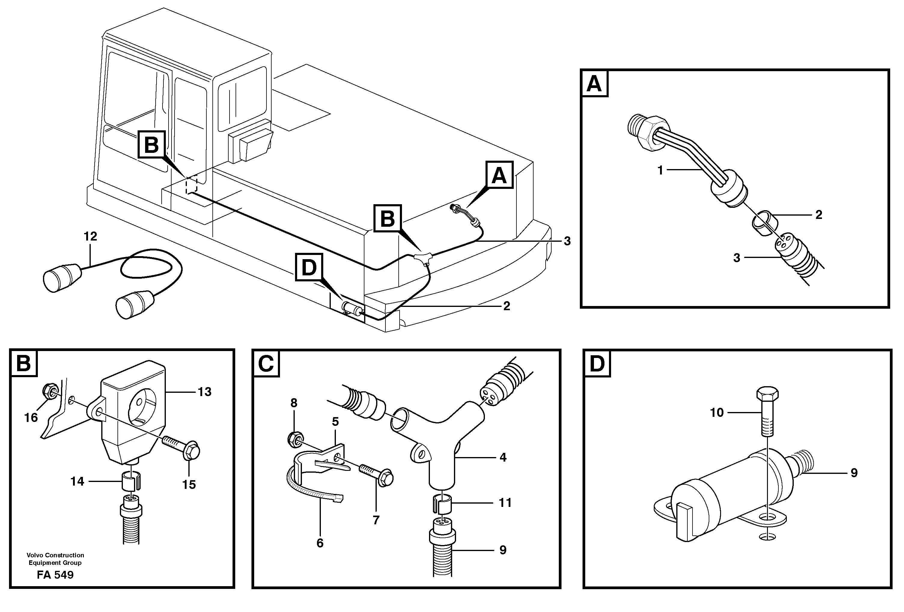 Схема запчастей Volvo EC230B - 26097 El.engine heater EC230B ?KERMAN ?KERMAN EC230B