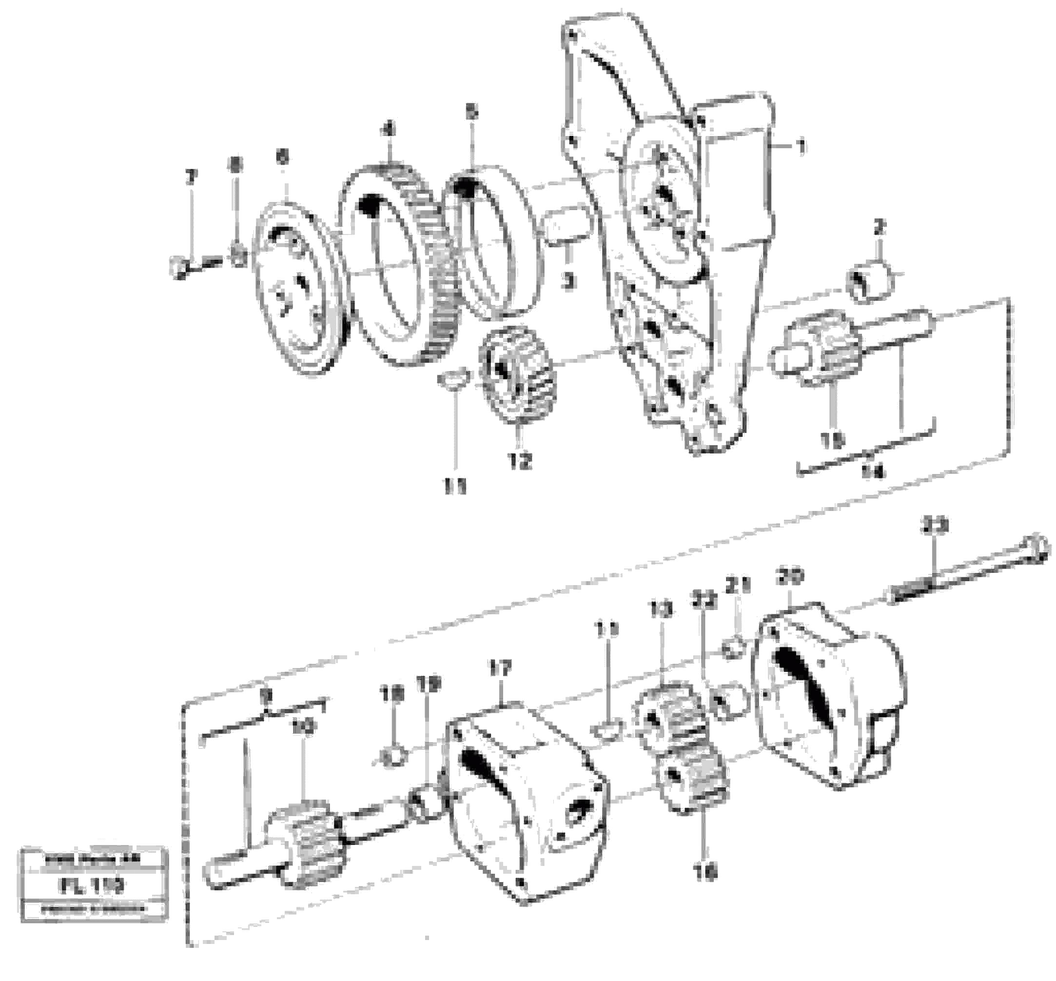 Схема запчастей Volvo EC450 - 99762 Насос масляный EC450 ?KERMAN ?KERMAN EC450 SER NO - 1781