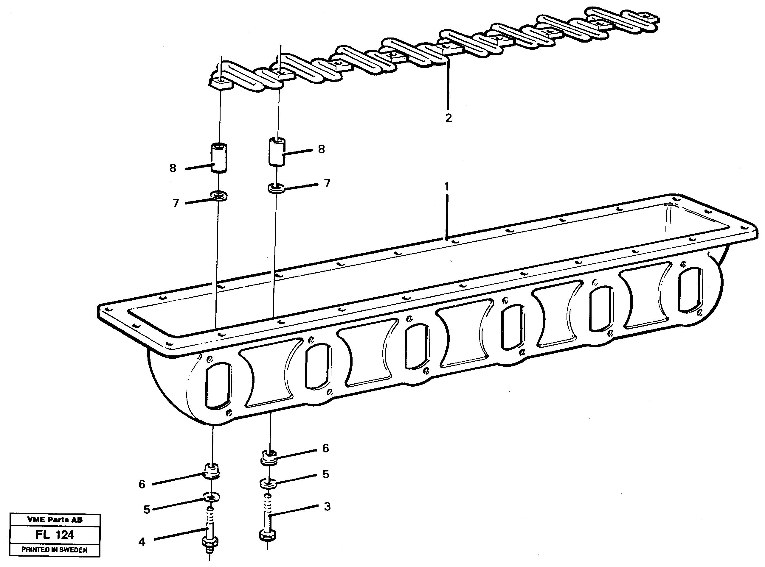 Схема запчастей Volvo EC450 - 35747 Inlet manifold EC450 ?KERMAN ?KERMAN EC450 SER NO - 1781