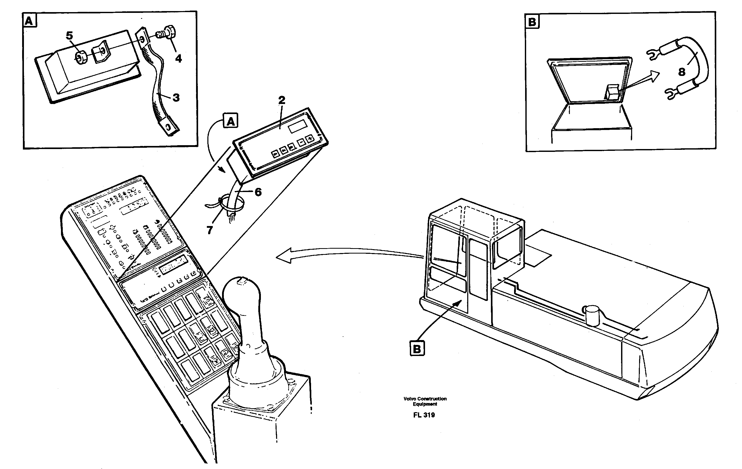 Схема запчастей Volvo EC450 - 28584 Electric installation, diesel heater EC450 ?KERMAN ?KERMAN EC450 SER NO - 1781