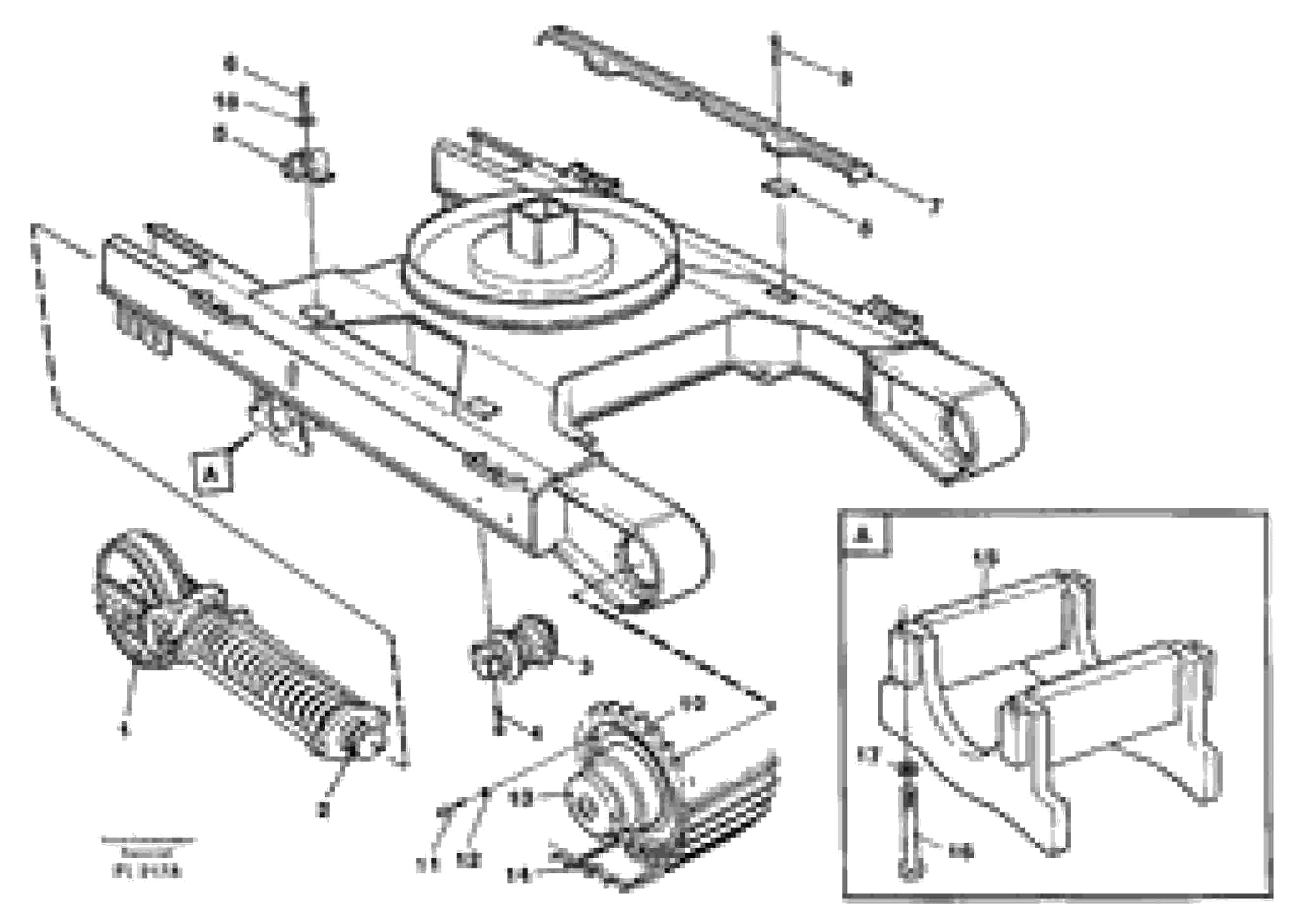 Схема запчастей Volvo EC450 - 16632 Crawler unit EC450 ?KERMAN ?KERMAN EC450 SER NO - 1781