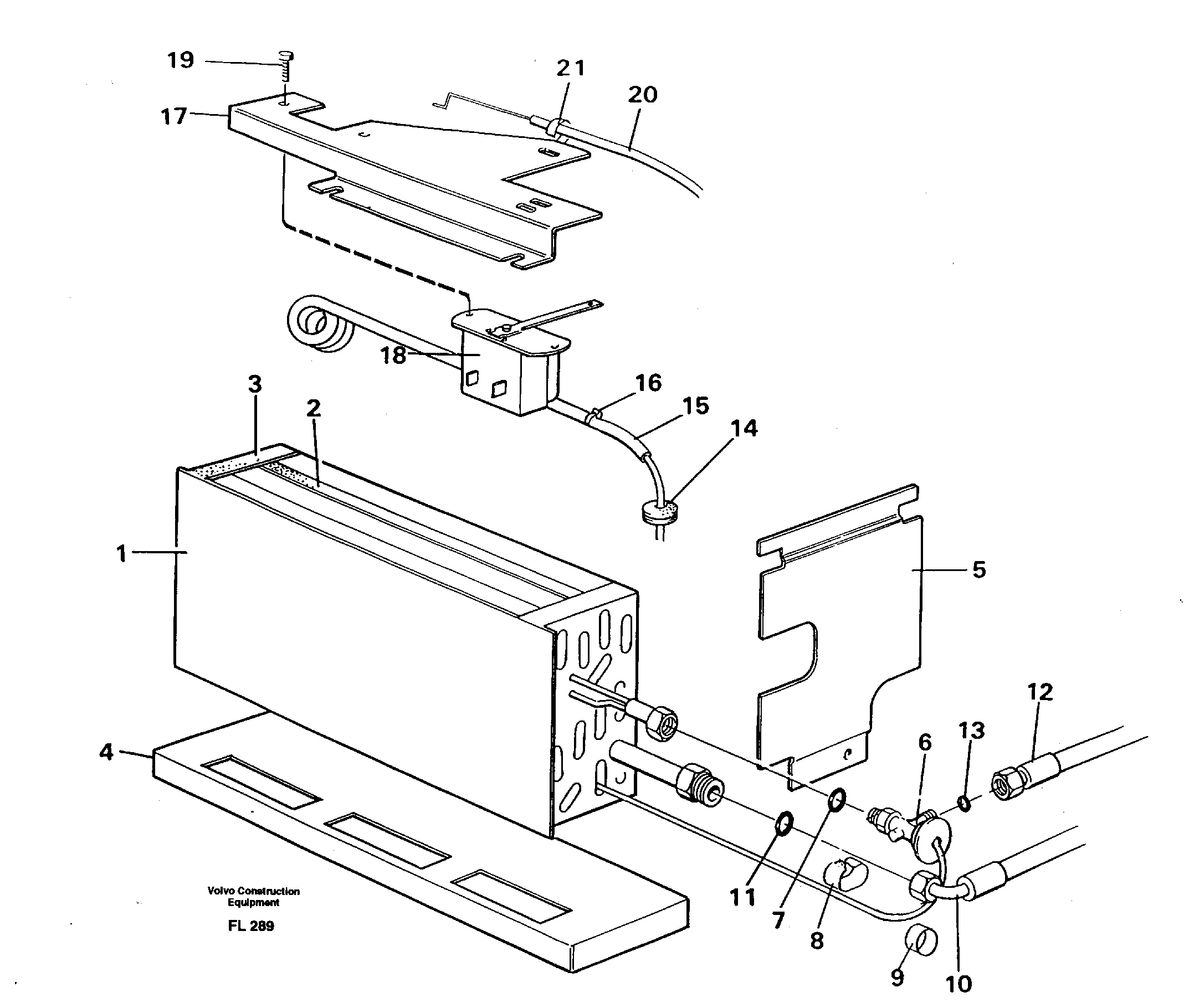 Схема запчастей Volvo EC450 - 7975 Evaporator with fitting parts, cooling agent R134a EC450 ?KERMAN ?KERMAN EC450 SER NO - 1781