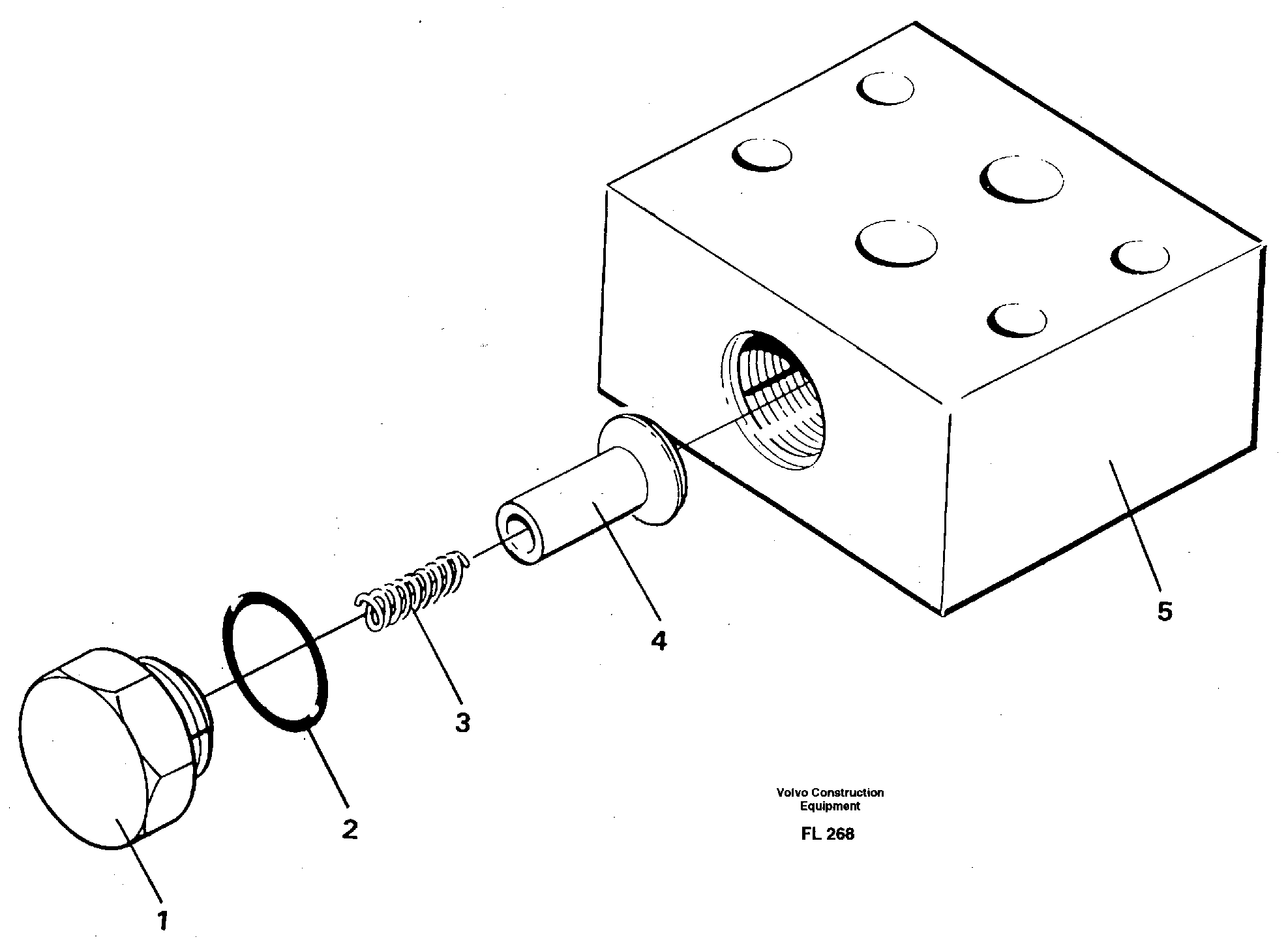 Схема запчастей Volvo EC450 - 33302 Anticavitation valve EC450 ?KERMAN ?KERMAN EC450 SER NO - 1781