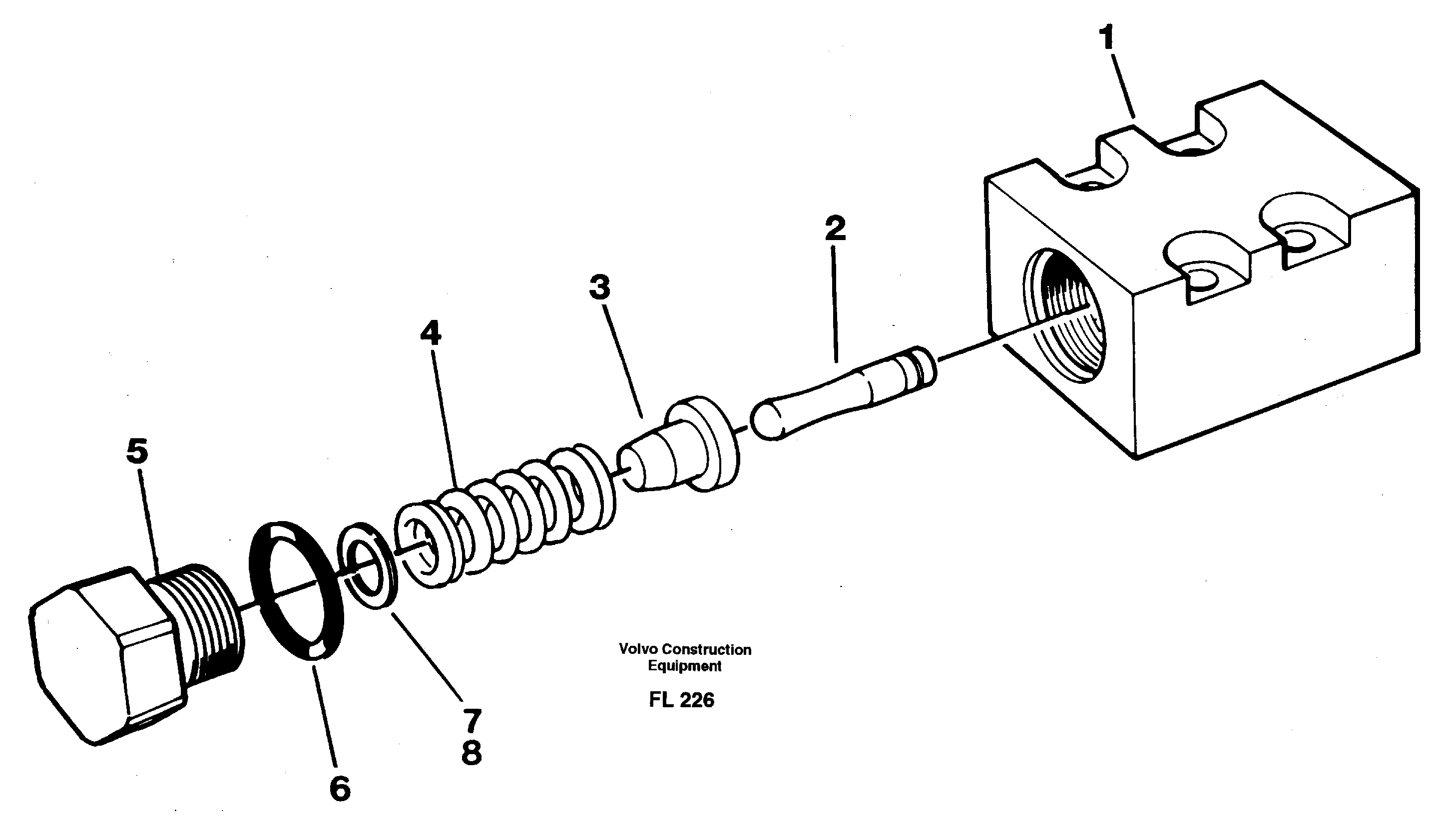 Схема запчастей Volvo EC450 - 35744 Pressure limiting valve EC450 ?KERMAN ?KERMAN EC450 SER NO - 1781