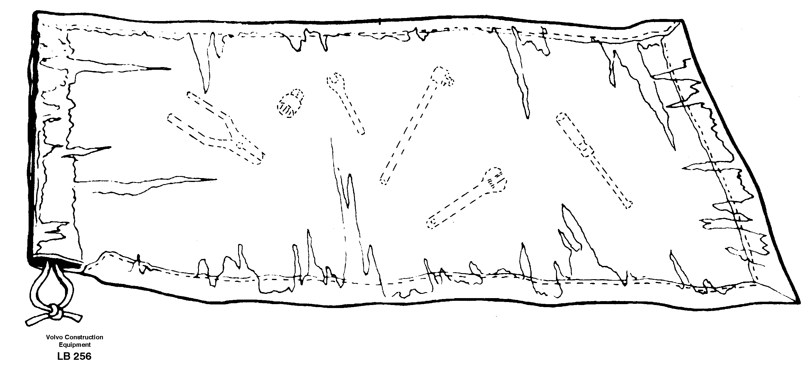 Схема запчастей Volvo EC450 - 72800 Инструменты для ремонта EC450 SER NO 1782-1909