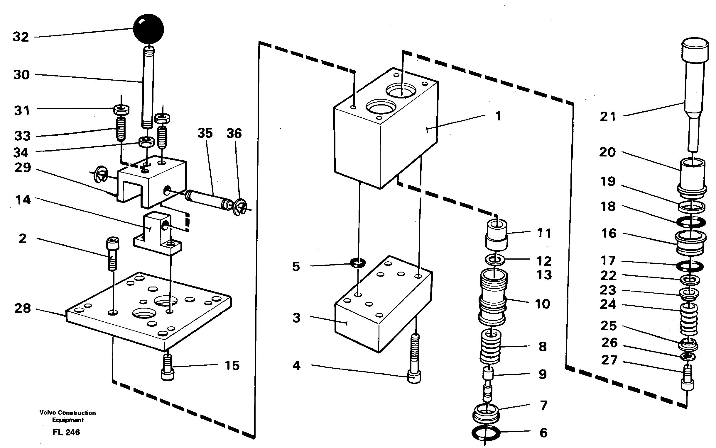 Схема запчастей Volvo EC450 - 33311 Control pressure valve EC450 ?KERMAN ?KERMAN EC450 SER NO - 1781