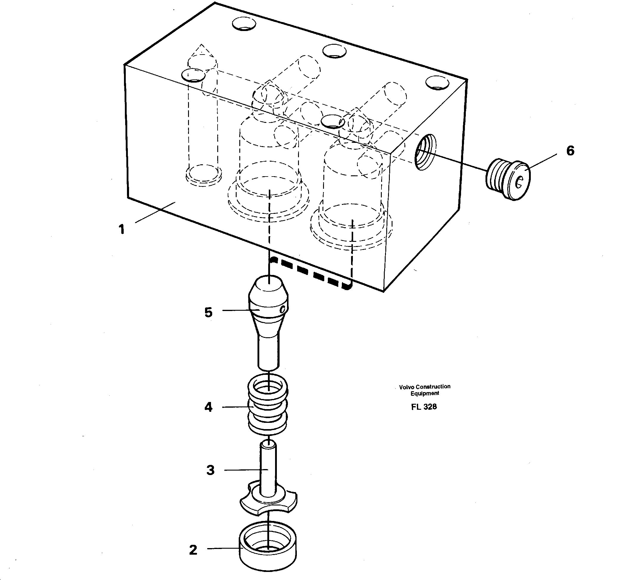 Схема запчастей Volvo EC450 - 35715 Anticavitation valve EC450 ?KERMAN ?KERMAN EC450 SER NO - 1781