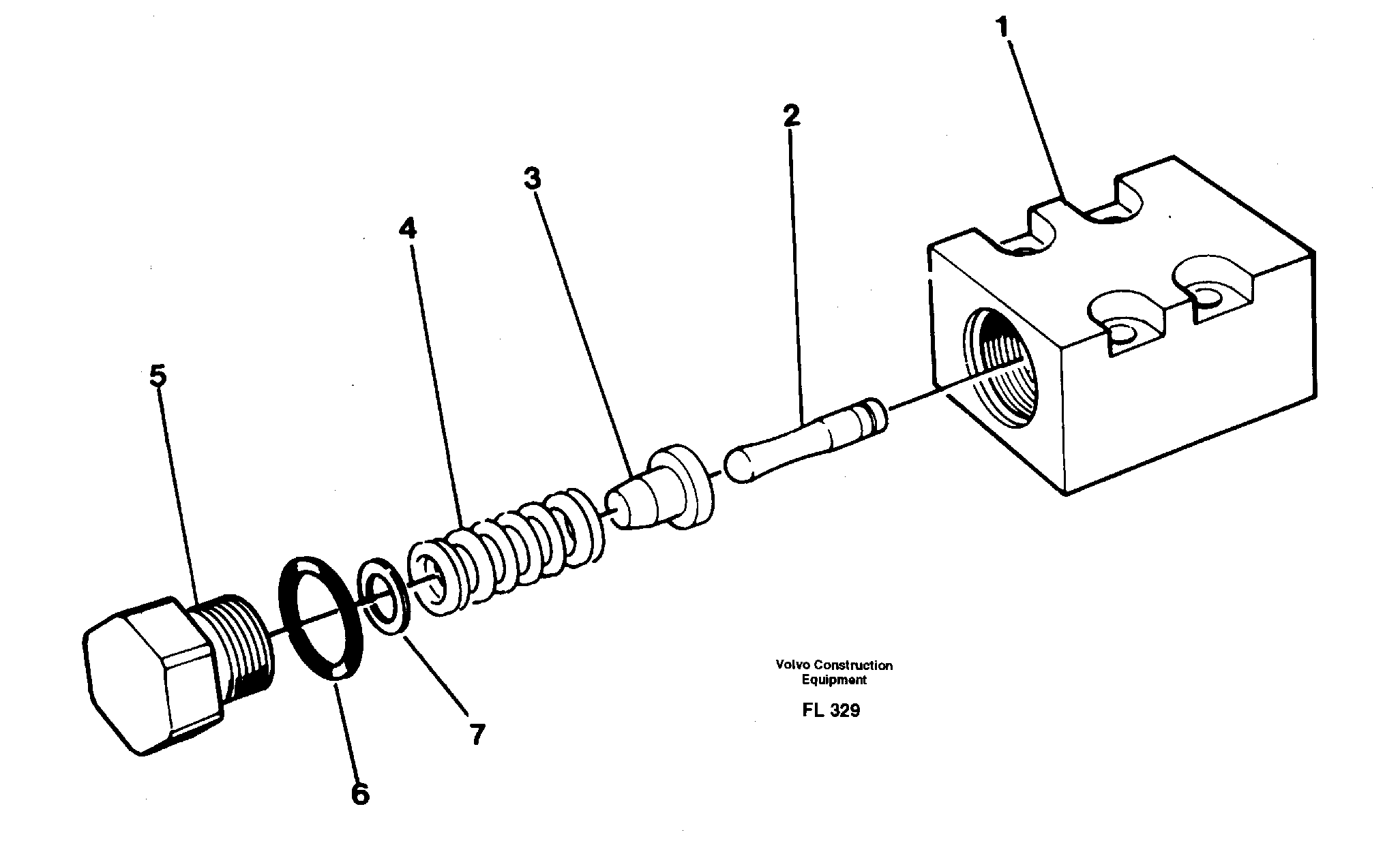 Схема запчастей Volvo EC450 - 35718 Pressure limiting valve EC450 ?KERMAN ?KERMAN EC450 SER NO - 1781