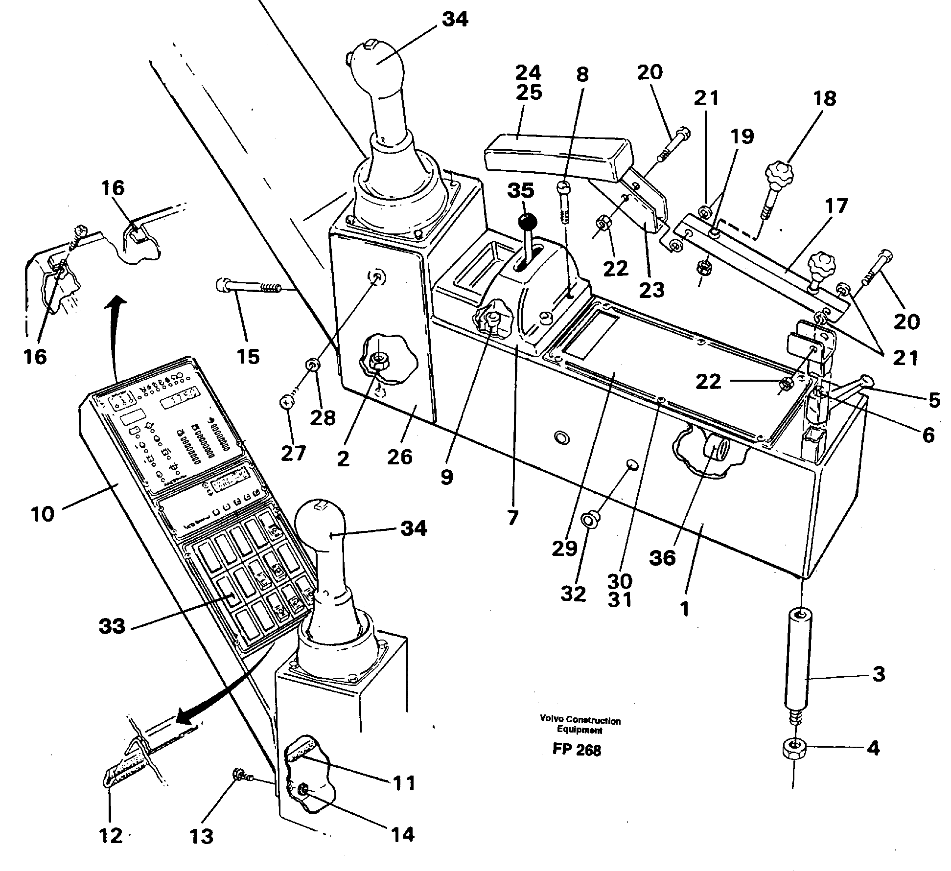 Схема запчастей Volvo EW150C - 31431 Side panel right EW150C ?KERMAN ?KERMAN EW150C SER NO - 688