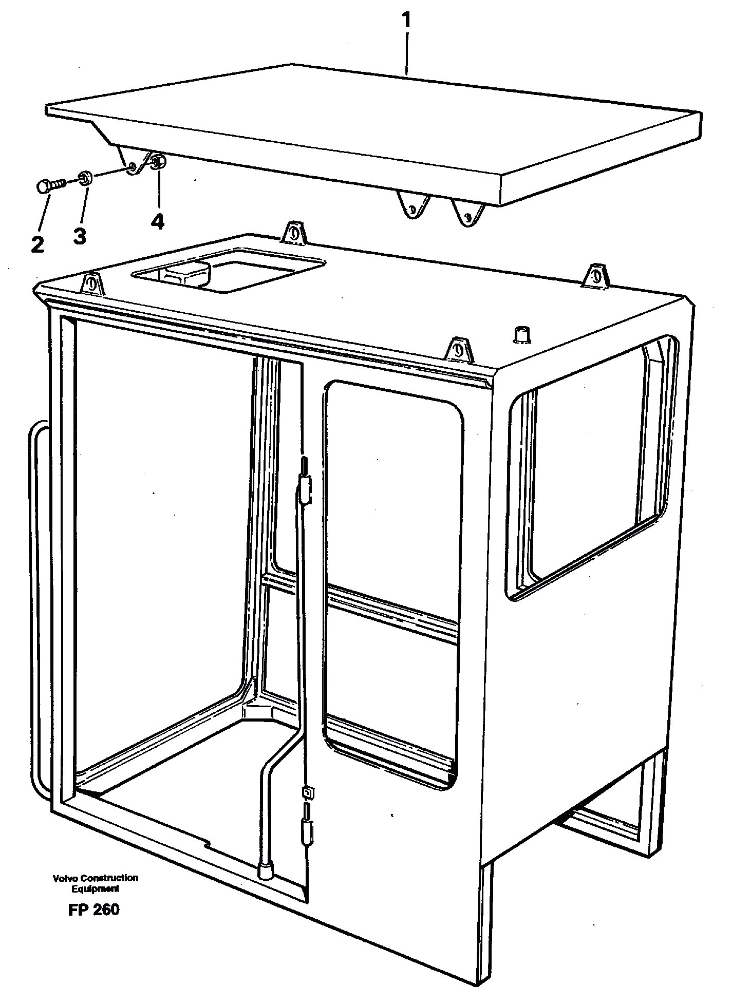 Схема запчастей Volvo EW150C - 31432 Tropic roof EW150C ?KERMAN ?KERMAN EW150C SER NO - 688