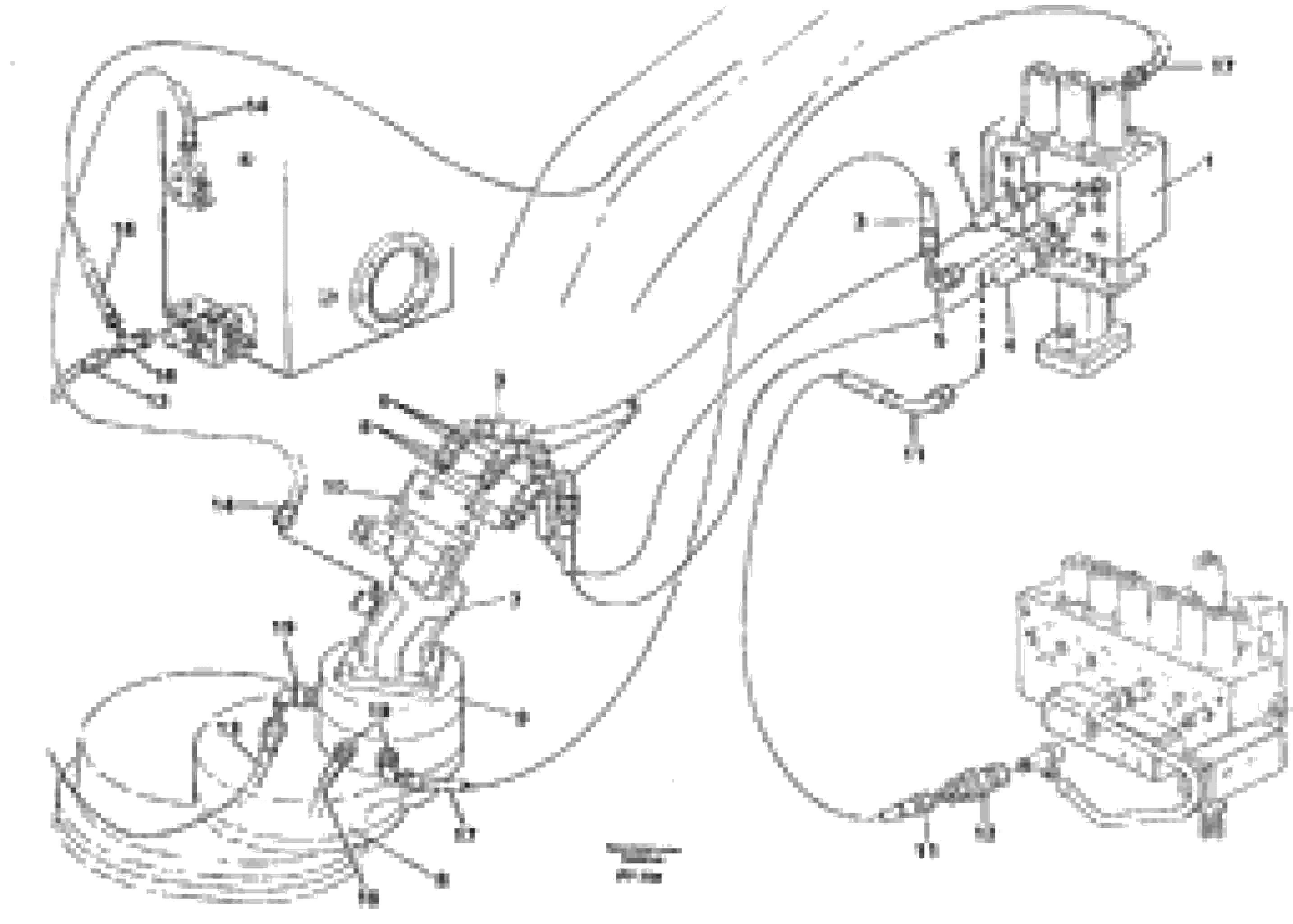 Схема запчастей Volvo EW150C - 9866 Boom swing system EW150C ?KERMAN ?KERMAN EW150C SER NO - 688