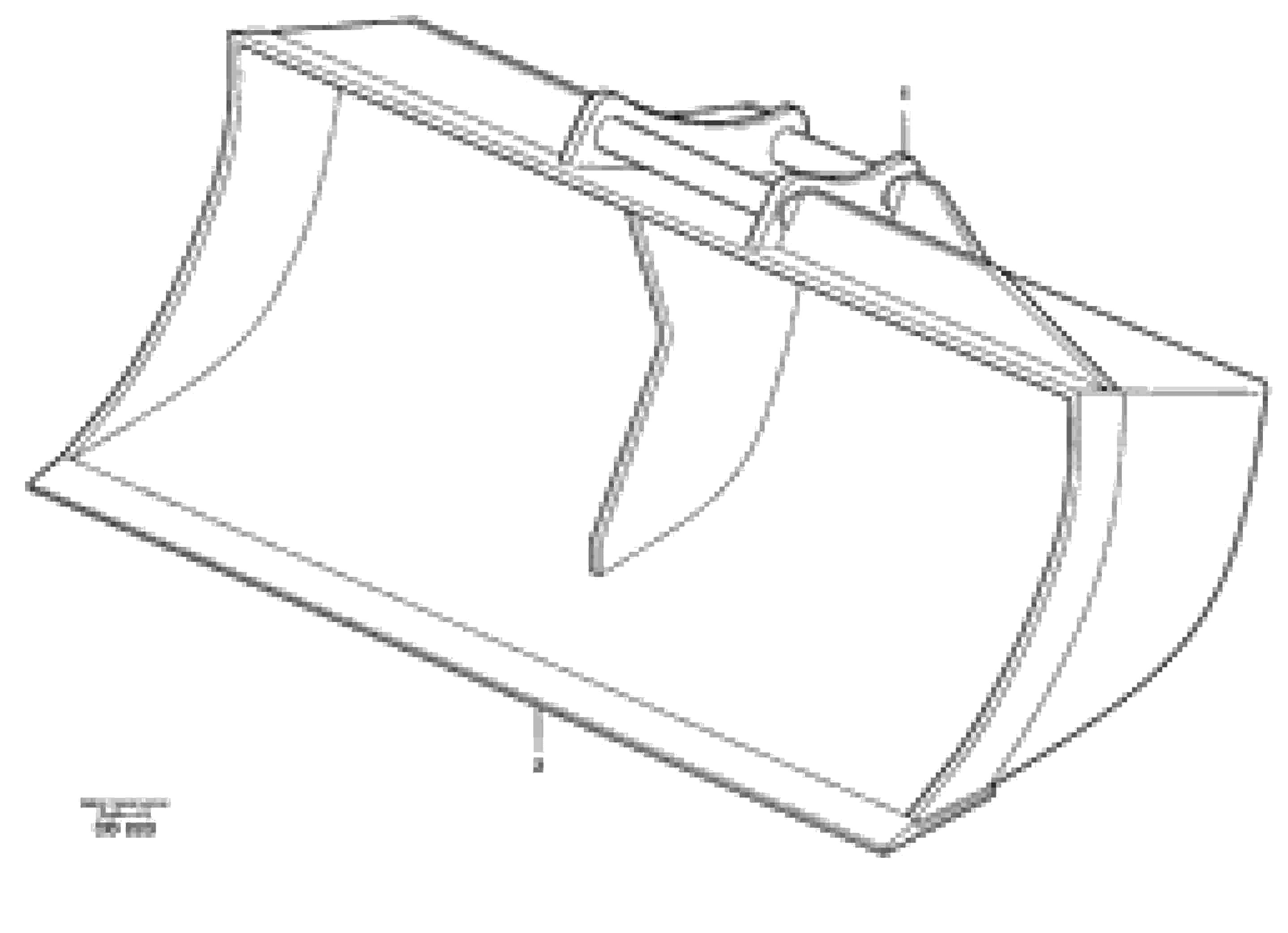 Схема запчастей Volvo EW230B - 34172 Planing bucket ATTACHMENTS ATTACHMENTS BUCKETS