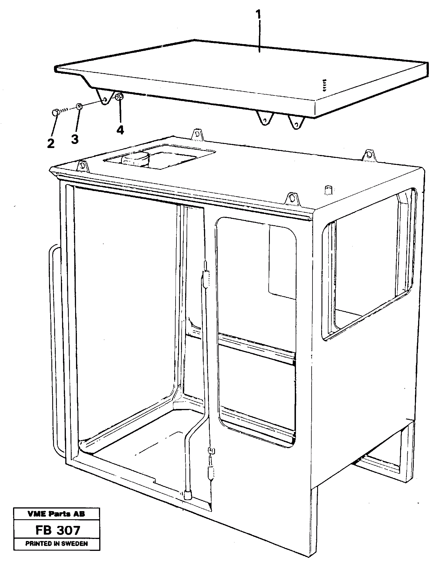 Схема запчастей Volvo EW230B - 35799 Tropic roof EW230B ?KERMAN ?KERMAN EW230B
