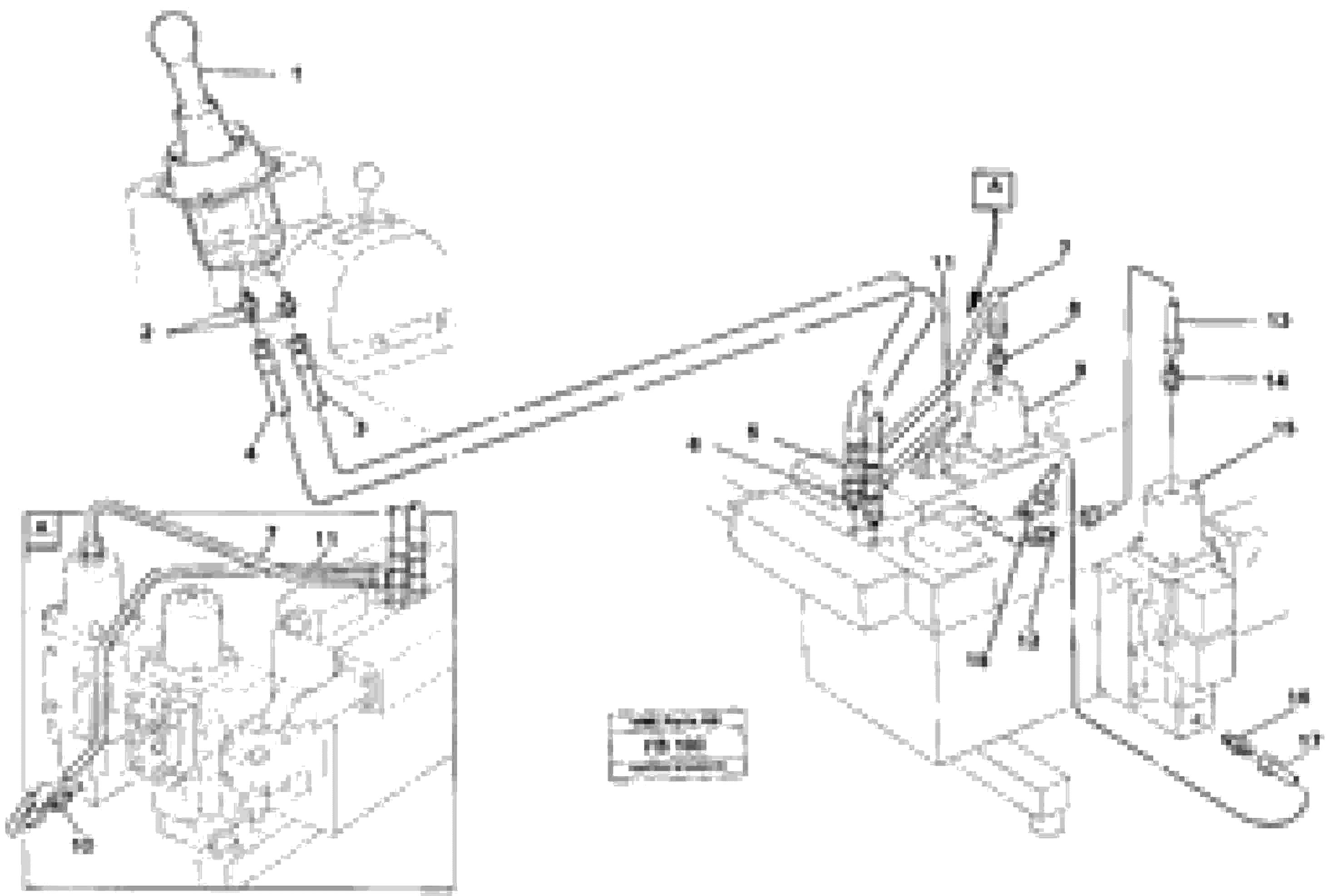 Схема запчастей Volvo EW230B - 30774 Servo hydraulics, bucket EW230B ?KERMAN ?KERMAN EW230B