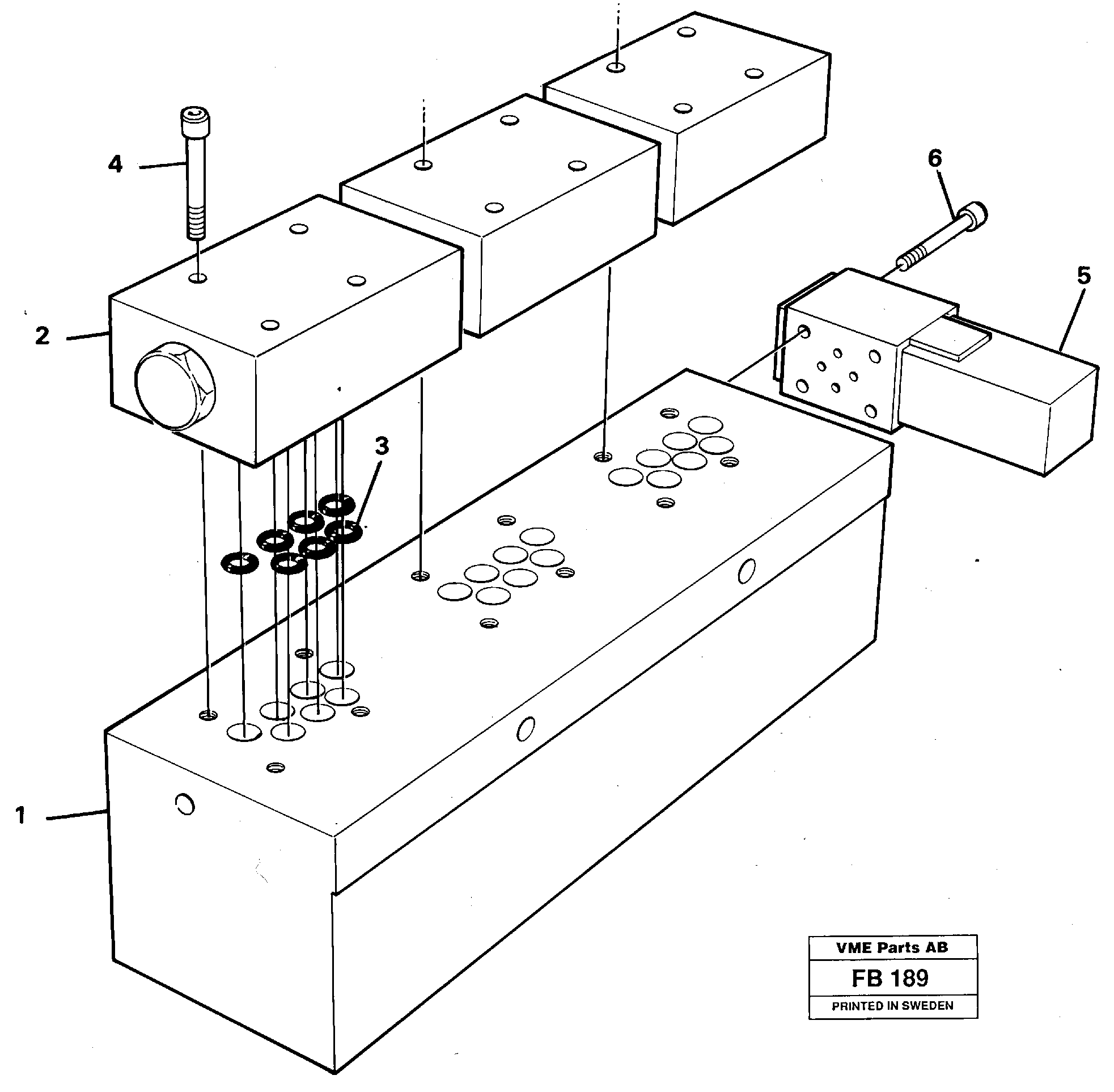 Схема запчастей Volvo EW230B - 31409 Speed control block EW230B ?KERMAN ?KERMAN EW230B