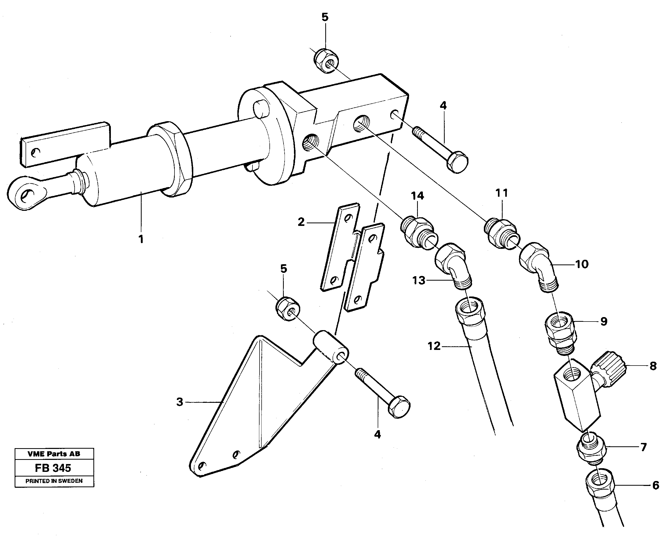 Схема запчастей Volvo EW230B - 32992 Fuel miser EW230B ?KERMAN ?KERMAN EW230B