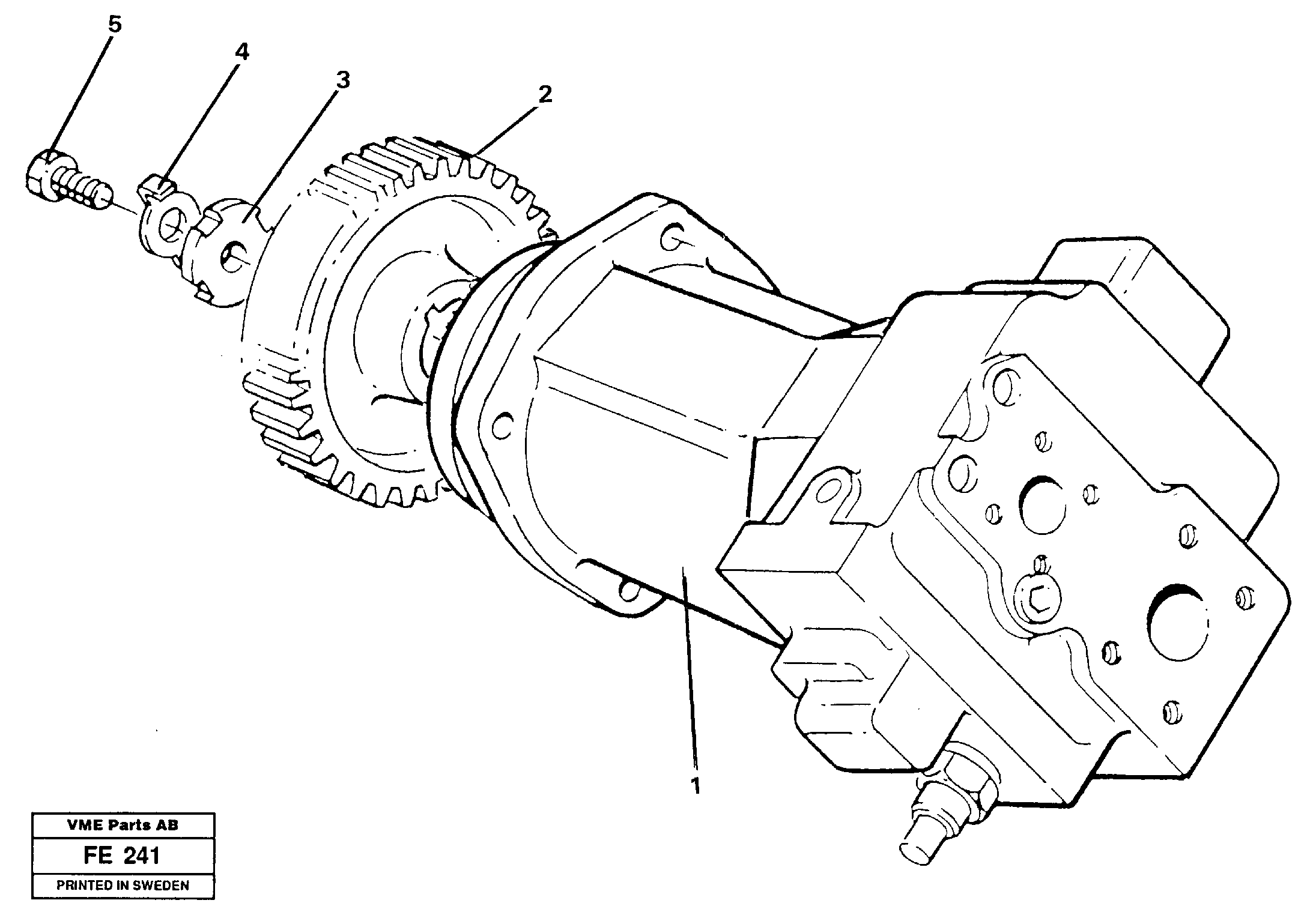 Схема запчастей Volvo EC620 - 35020 Гидронасос (основной насос) EC620 ?KERMAN ?KERMAN EC620 SER NO - 445