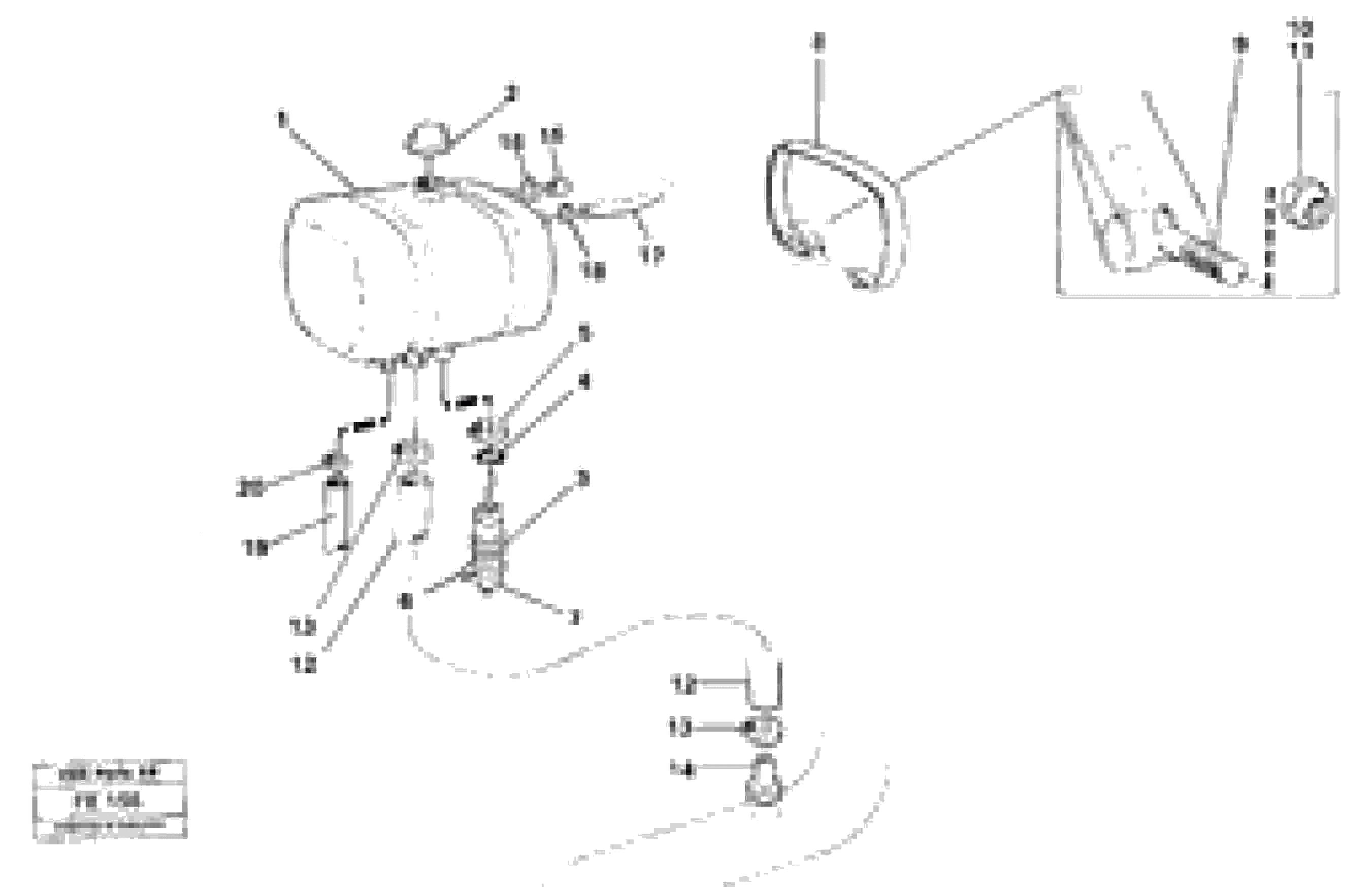 Схема запчастей Volvo EC620 - 83328 Expansion tank with fitting parts EC620 ?KERMAN ?KERMAN EC620 SER NO - 445