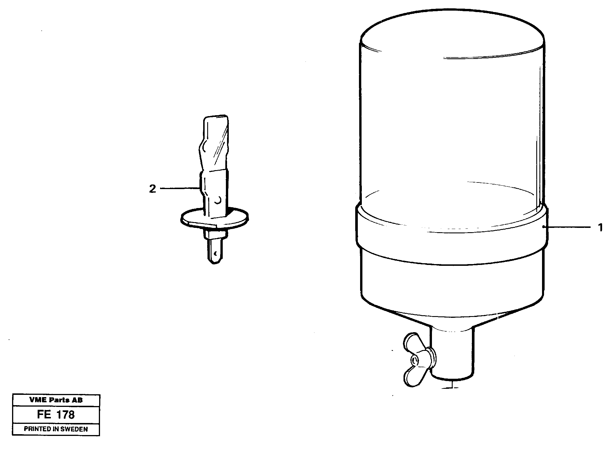 Схема запчастей Volvo EC620 - 16506 Rotating beacon EC620 ?KERMAN ?KERMAN EC620 SER NO - 445