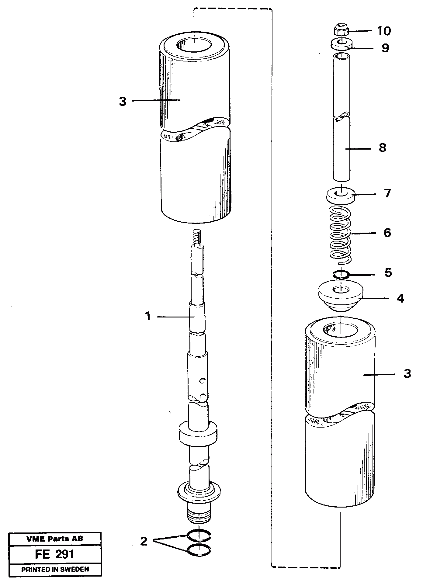 Схема запчастей Volvo EC620 - 28580 Refining pack EC620 ?KERMAN ?KERMAN EC620 SER NO - 445