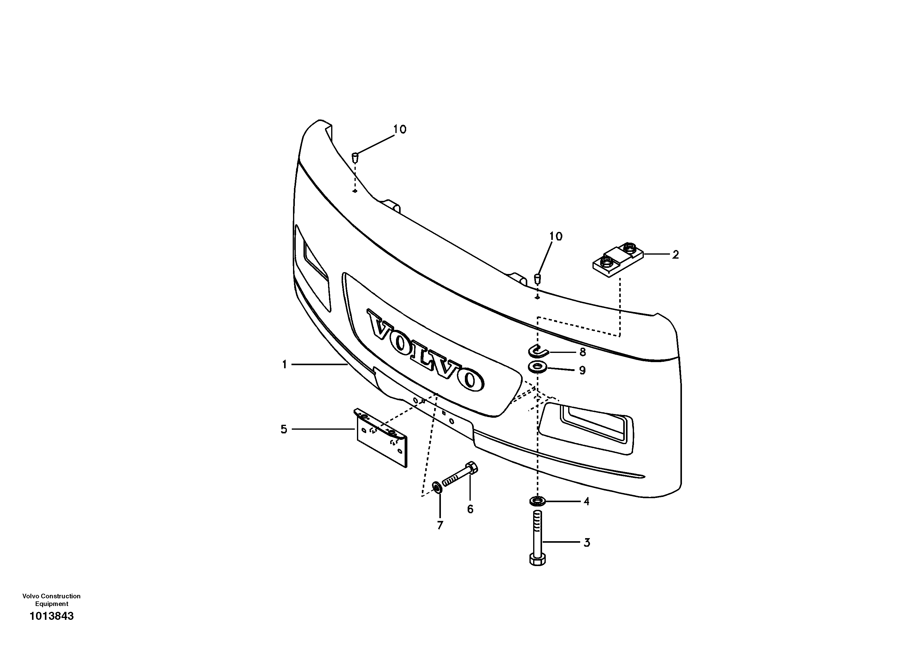 Схема запчастей Volvo EW145B - 11220 Противовесы EW145B