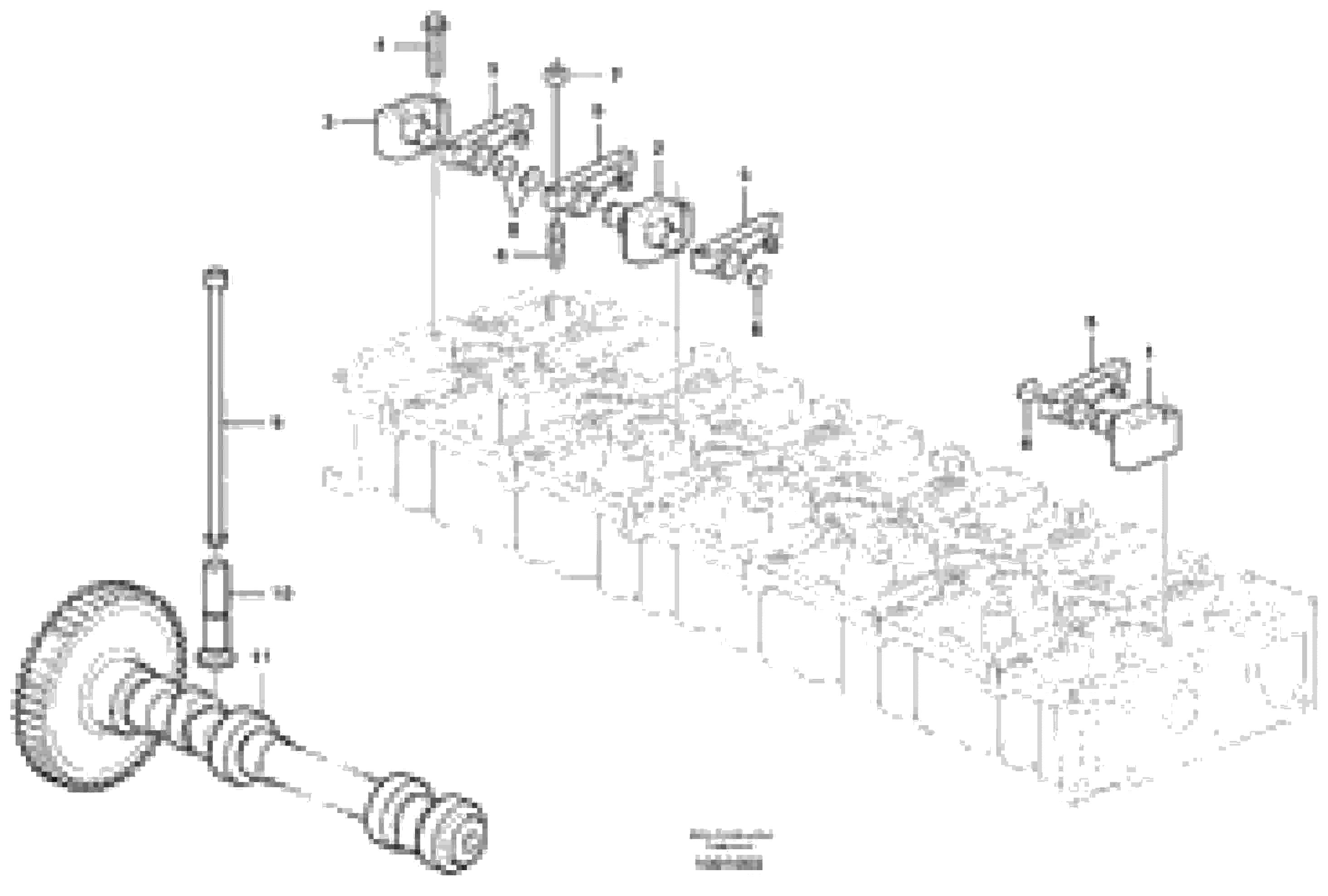 Схема запчастей Volvo EW145B - 11189 Valve mechanism EW145B