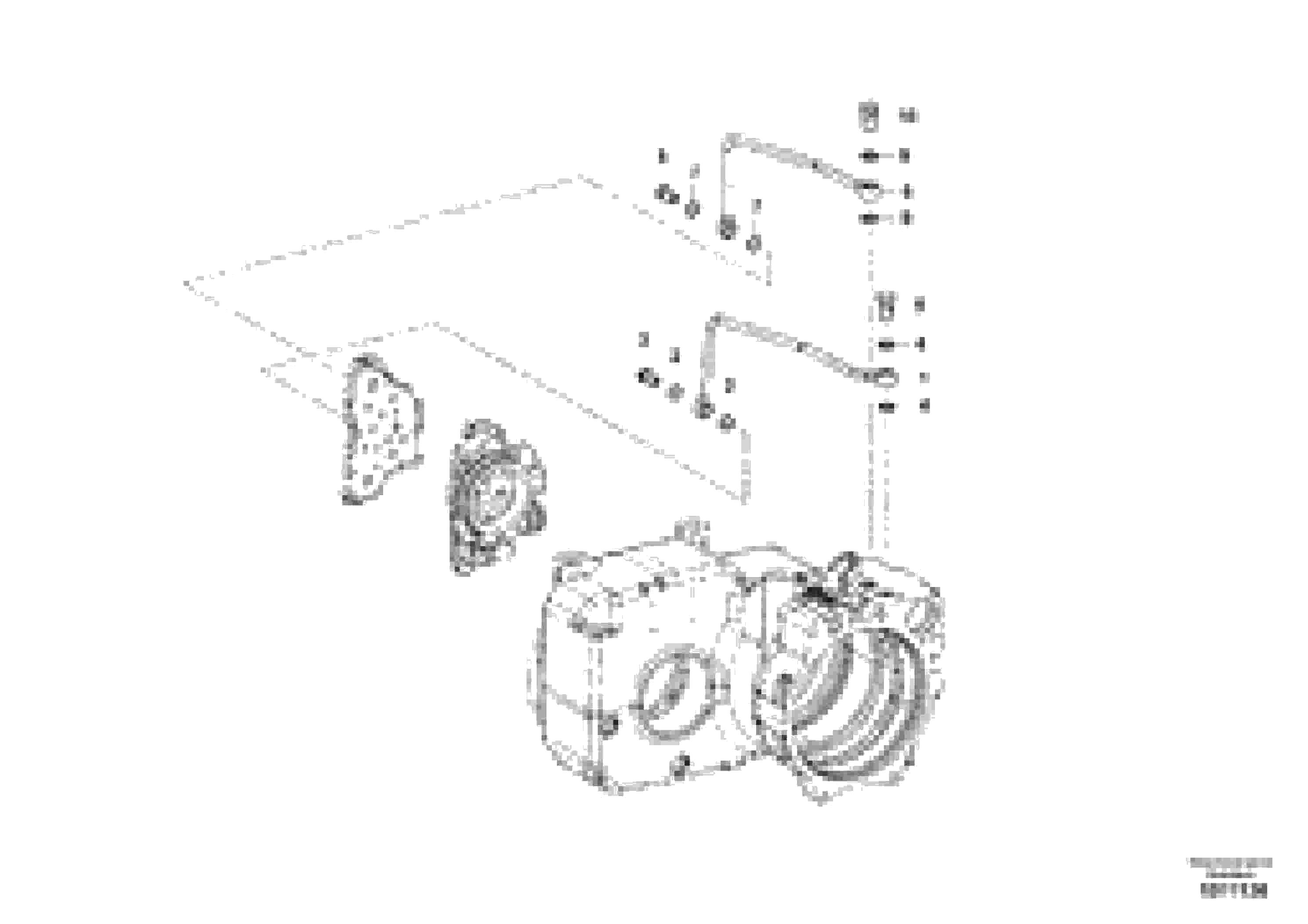 Схема запчастей Volvo EW145B - 52858 Oil pipe EW145B