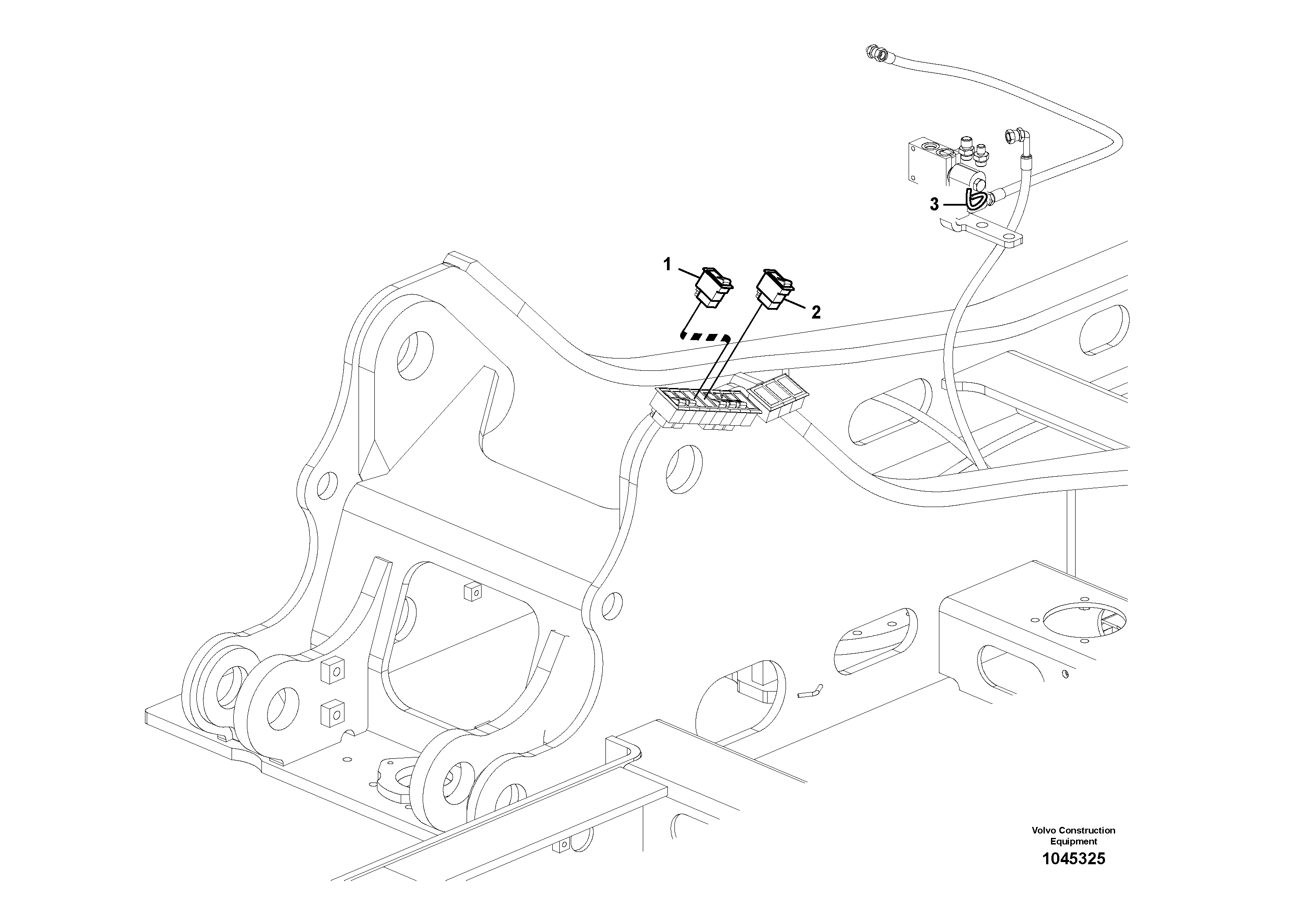 Схема запчастей Volvo EW145B - 29434 Switch, quickfit control EW145B PRIME S/N 15001-