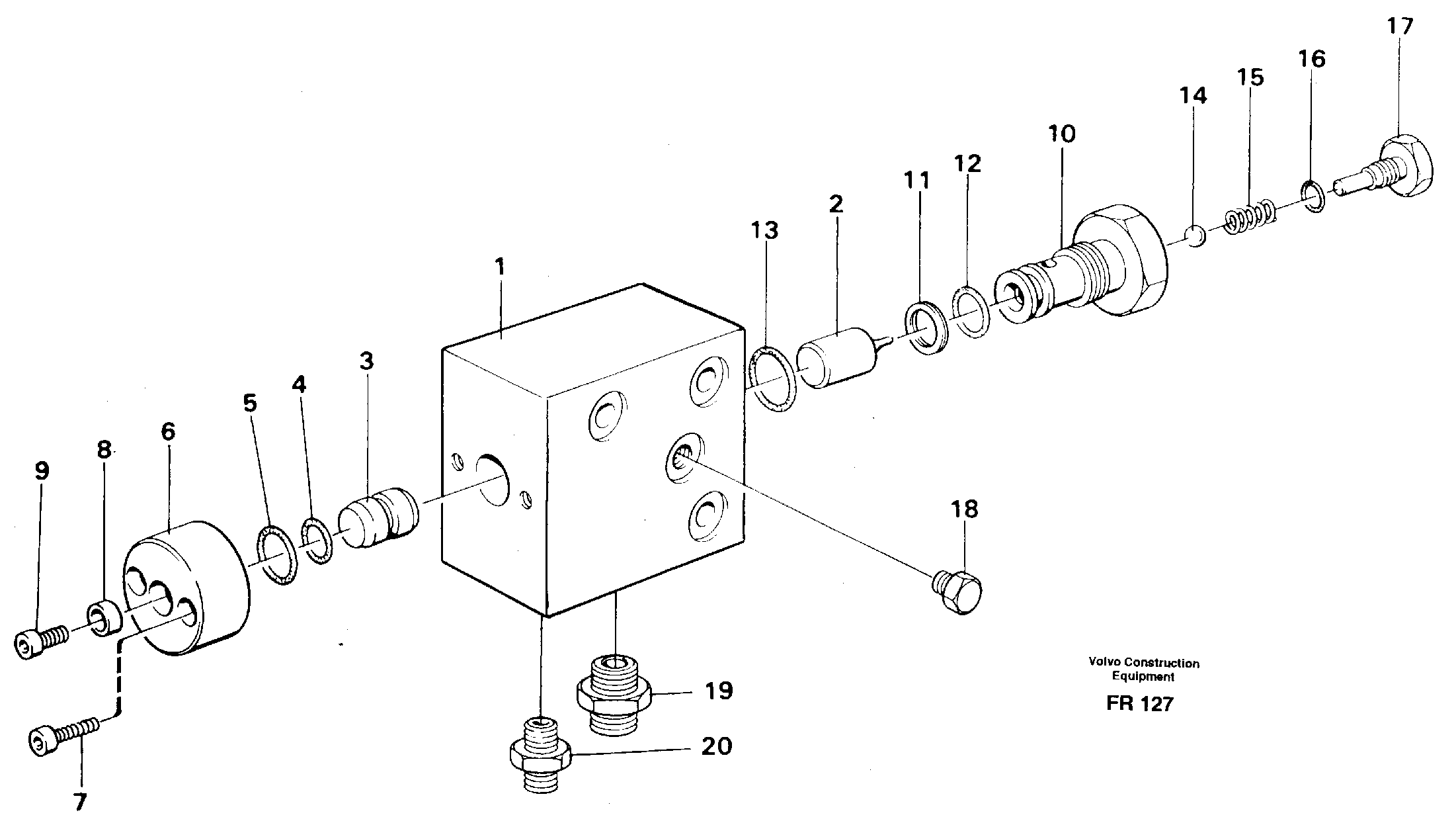 Схема запчастей Volvo EW130 - 33669 Axle locking system EW130 ?KERMAN ?KERMAN EW130 SER NO - 447