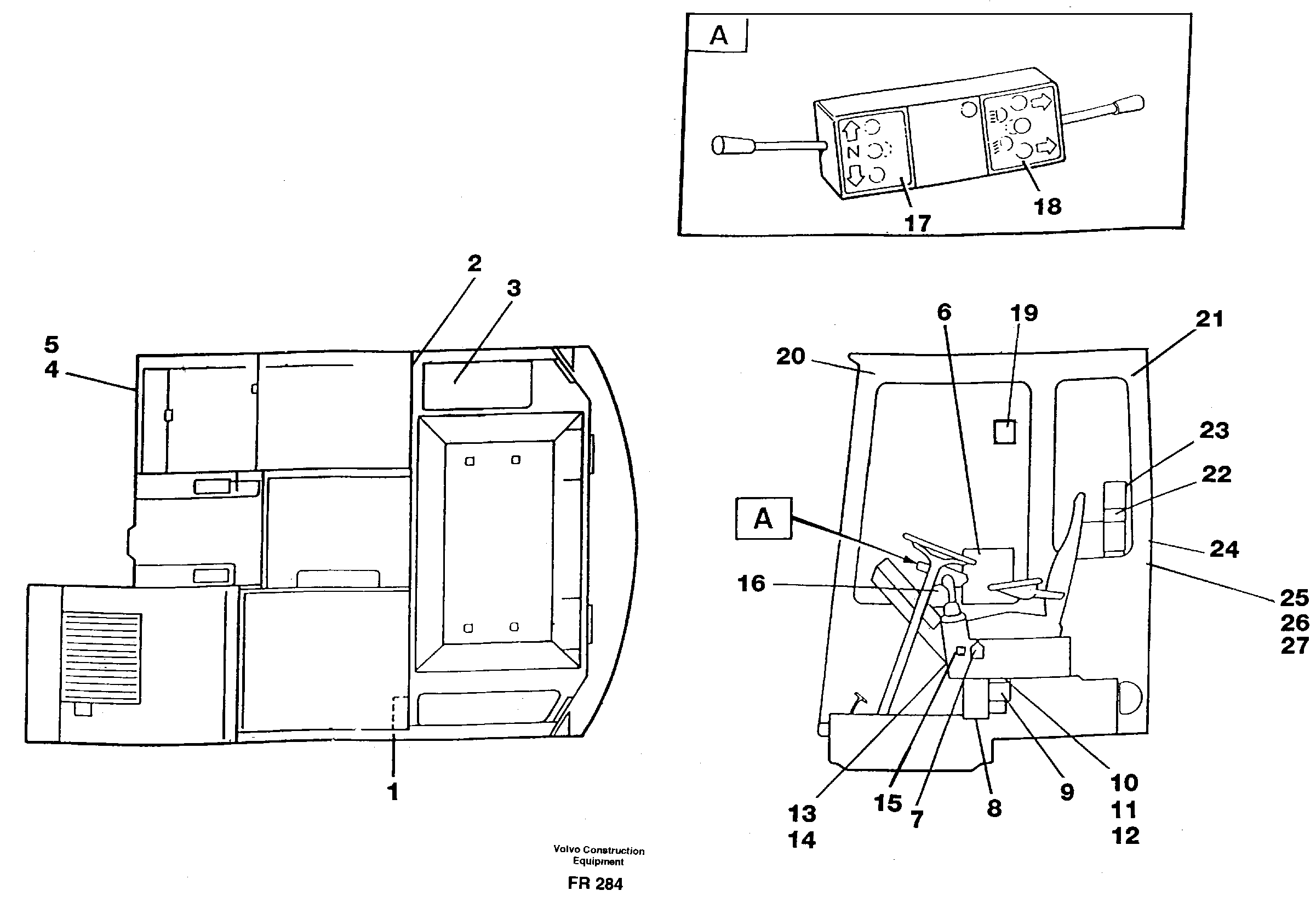 Схема запчастей Volvo EW130 - 6029 Sign plates and transfer,inner location EW130 ?KERMAN ?KERMAN EW130 SER NO - 447