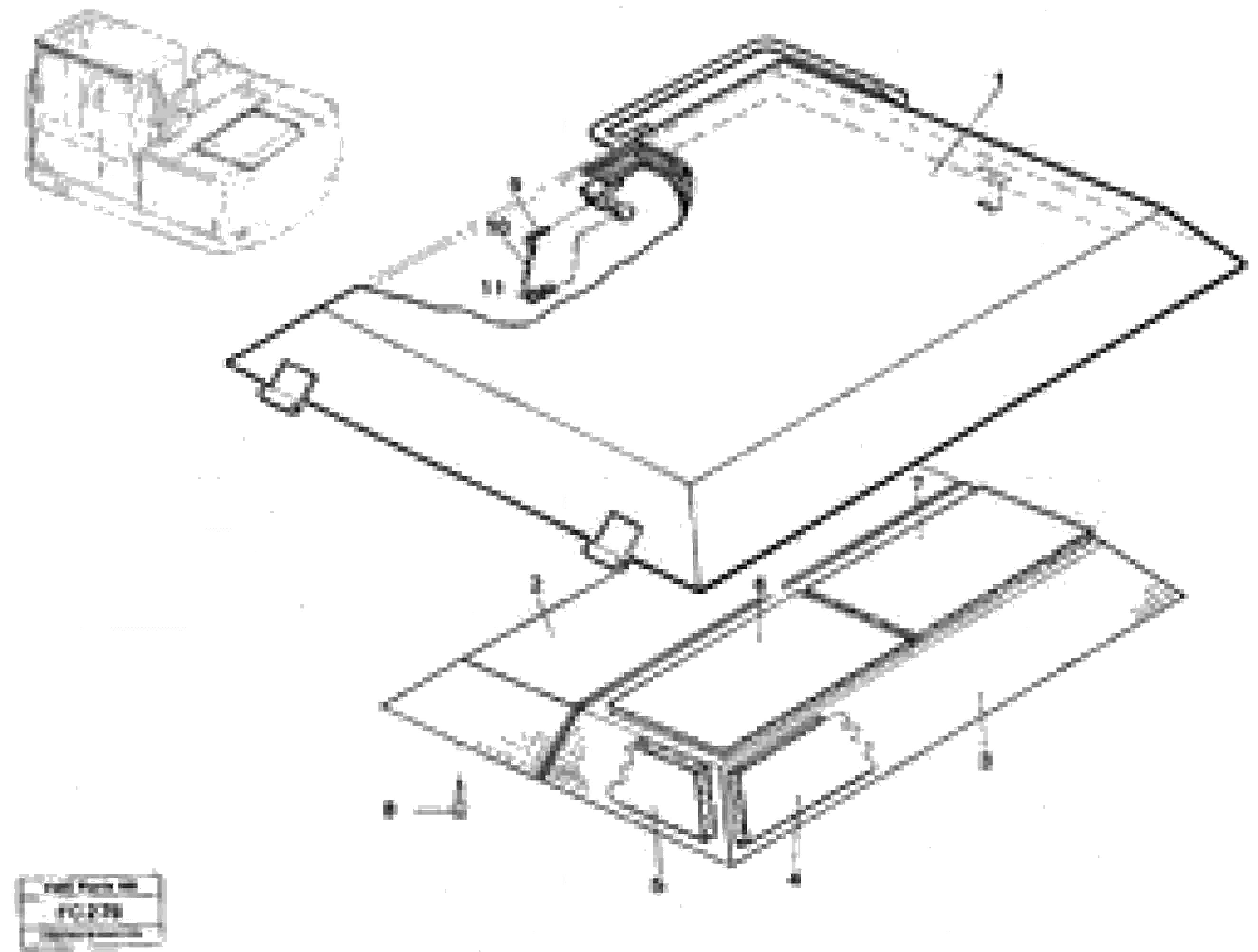 Схема запчастей Volvo EC150 - 33389 Hatch, engine EC150 ?KERMAN ?KERMAN EC150 SER NO - 129