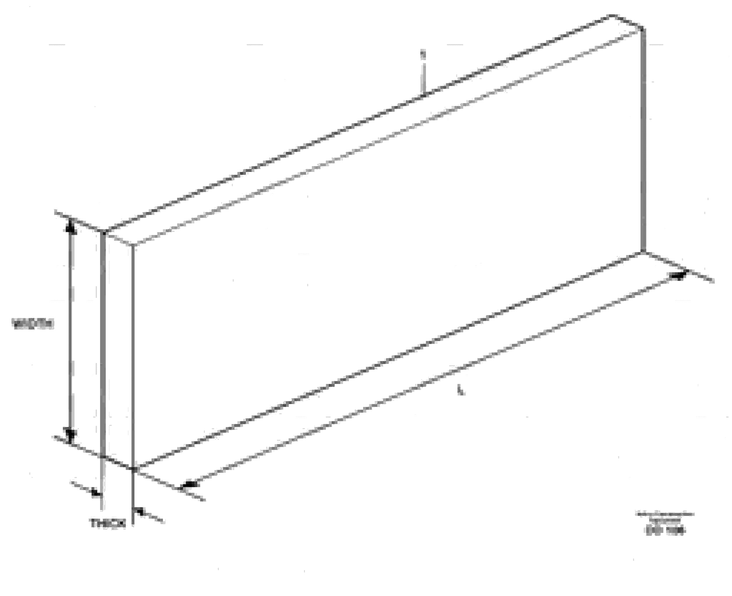 Схема запчастей Volvo EC150 - 34344 Wear resistant steel sheets, 500 Brinell ATTACHMENTS ATTACHMENTS BUCKETS
