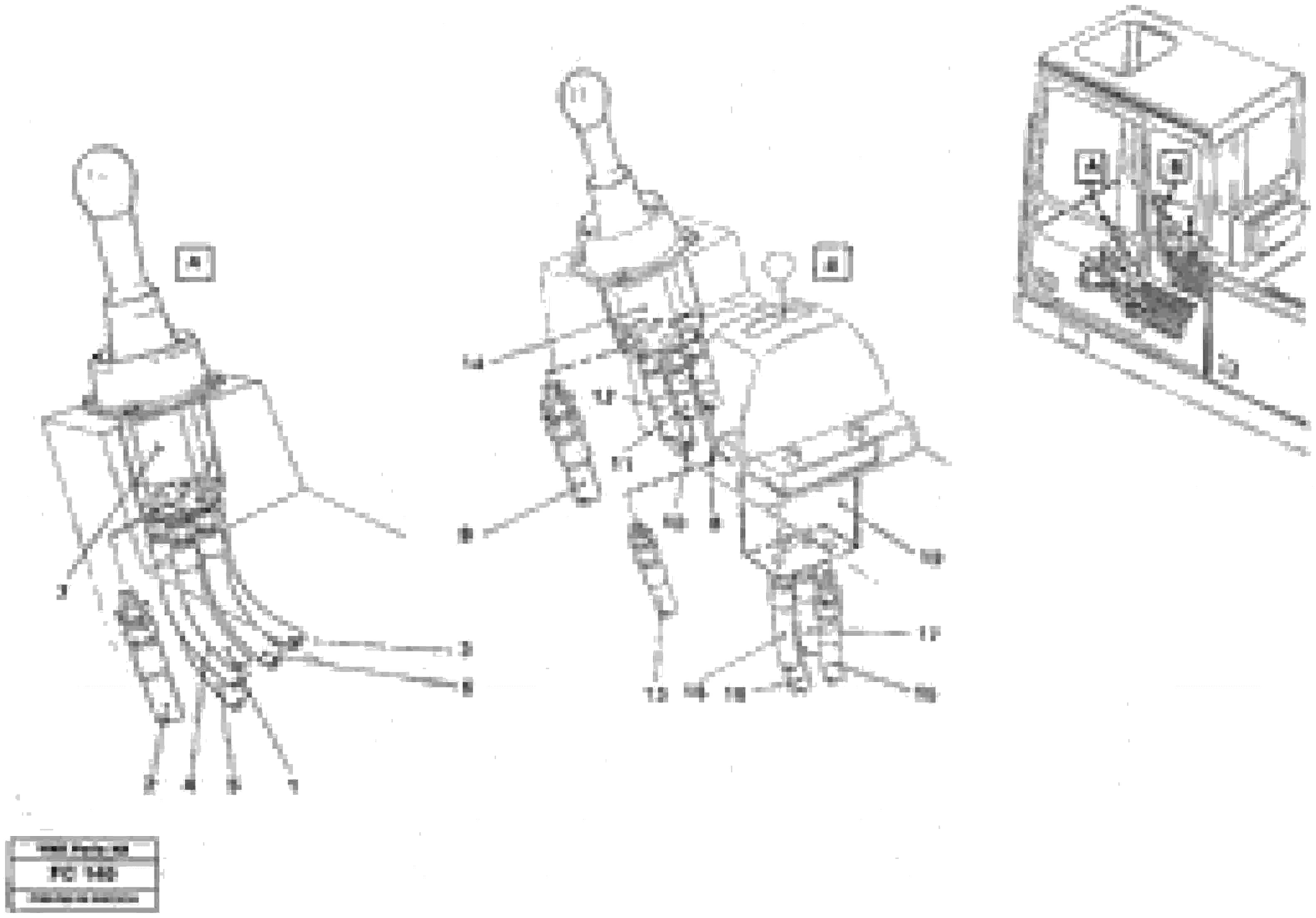 Схема запчастей Volvo EC150 - 28488 Joy stick, left and right EC150 ?KERMAN ?KERMAN EC150 SER NO - 129