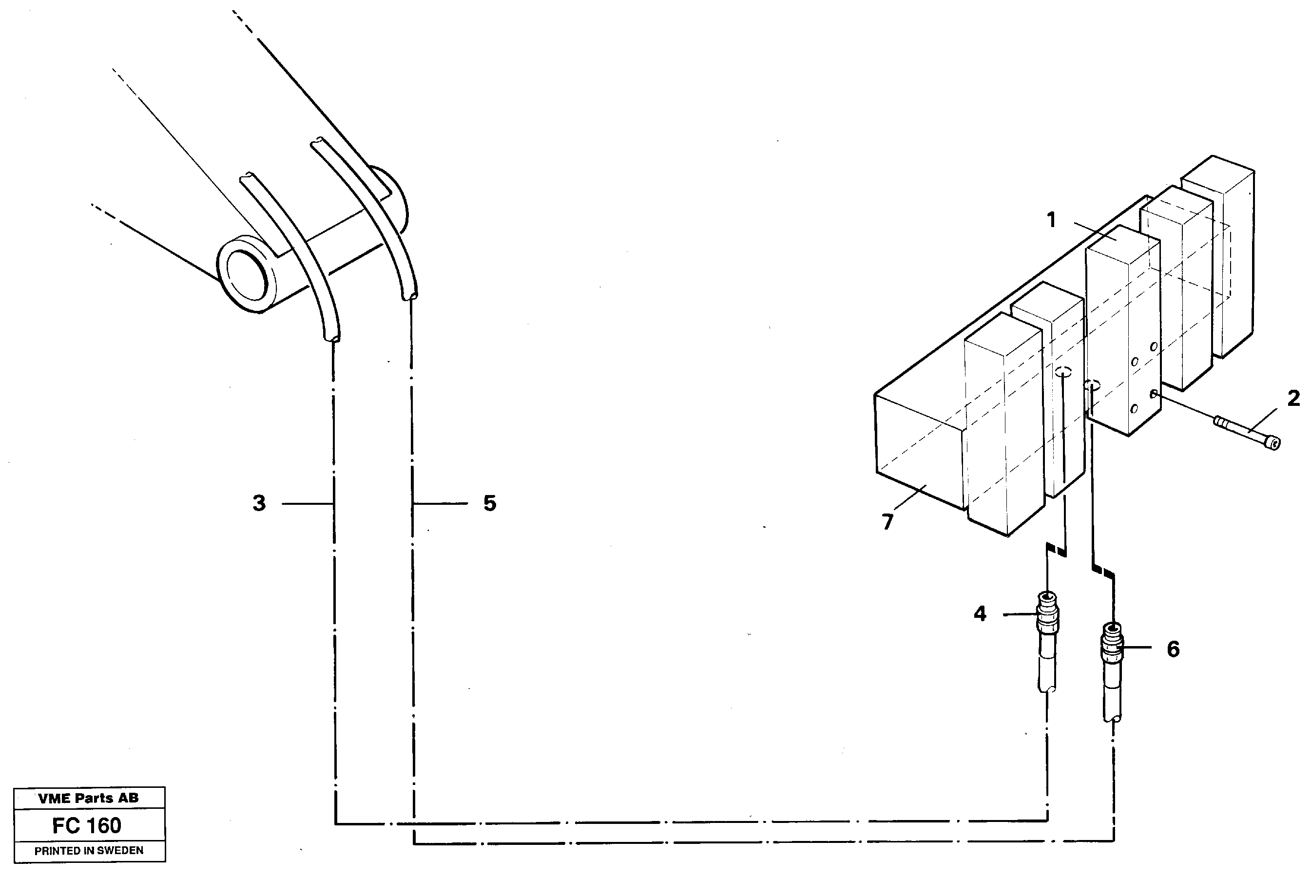 Схема запчастей Volvo EC150 - 30582 Grab bucket,base machine EC150 ?KERMAN ?KERMAN EC150 SER NO - 129