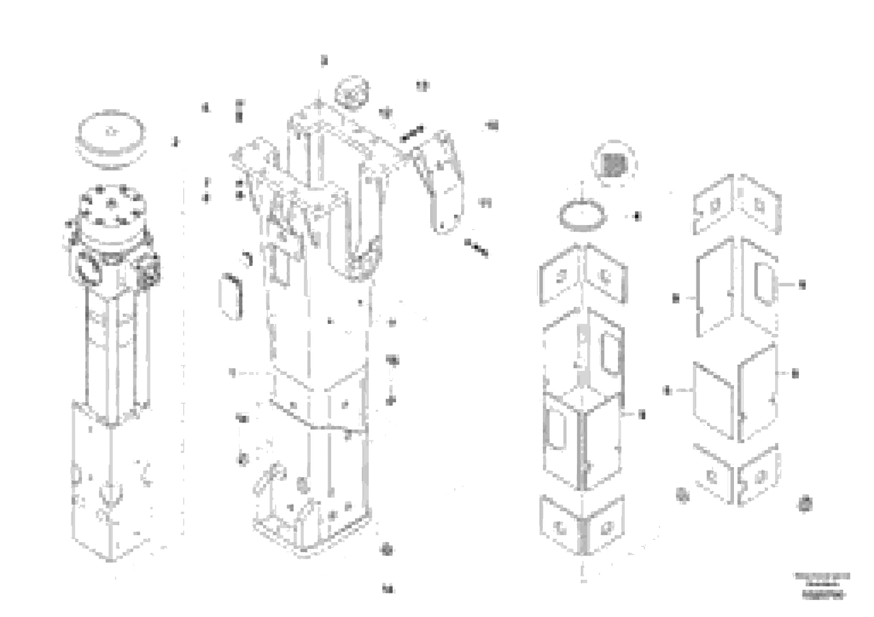 Схема запчастей Volvo EC160B - 39269 Hydraulic Hammer, Housing ATTACHMENTS ATTACHMENTS EXCAVATORS BUCKETS&HAMMERS, GEN. B/C