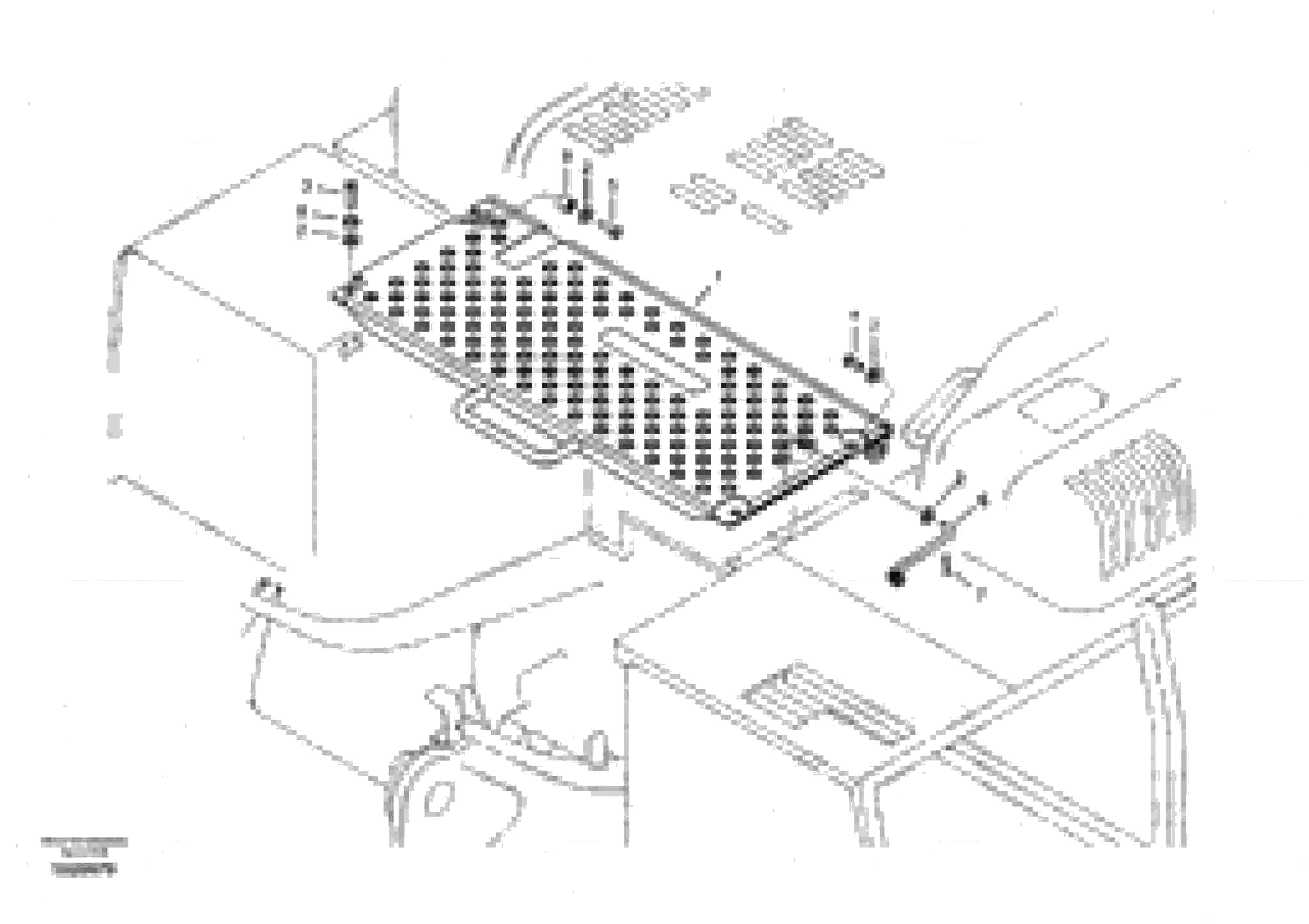 Схема запчастей Volvo EC240B - 54639 Cover, control valve EC240B SER NO INT 12641- EU & NA 80001-