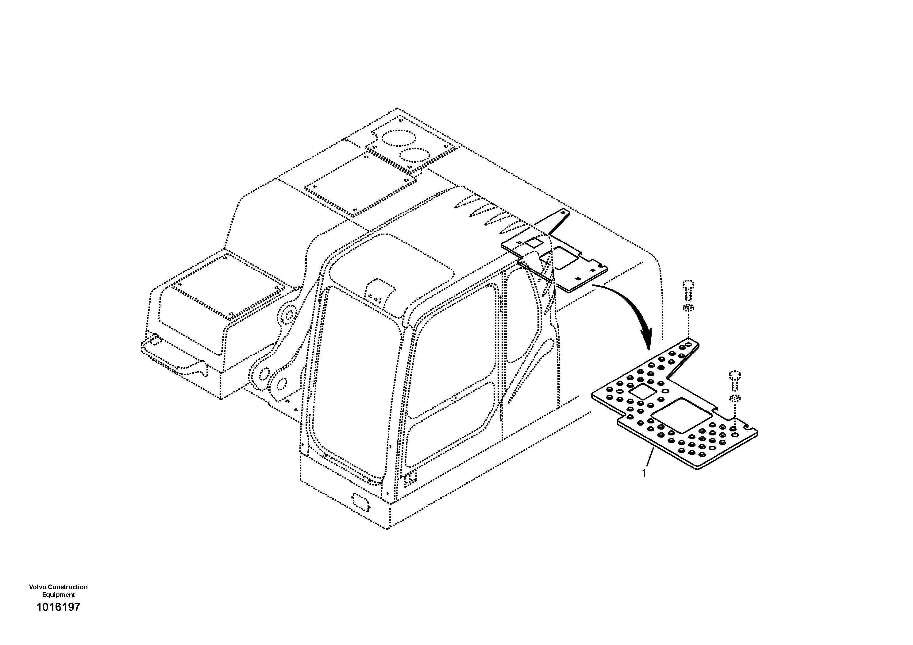 Схема запчастей Volvo EC240B - 40119 Anti slip EC240B