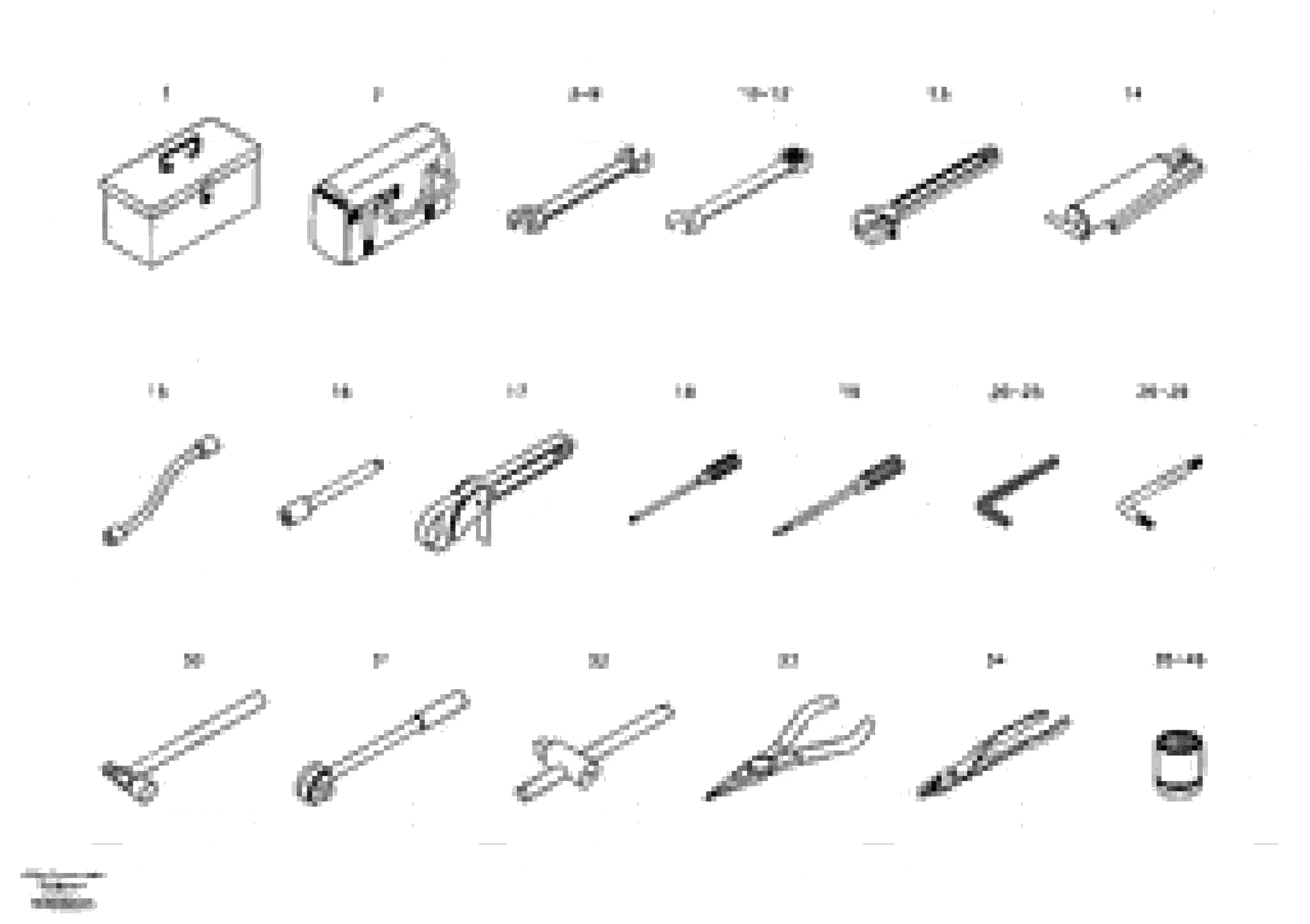 Схема запчастей Volvo EC240B - 6120 Инструменты для ремонта EC240B