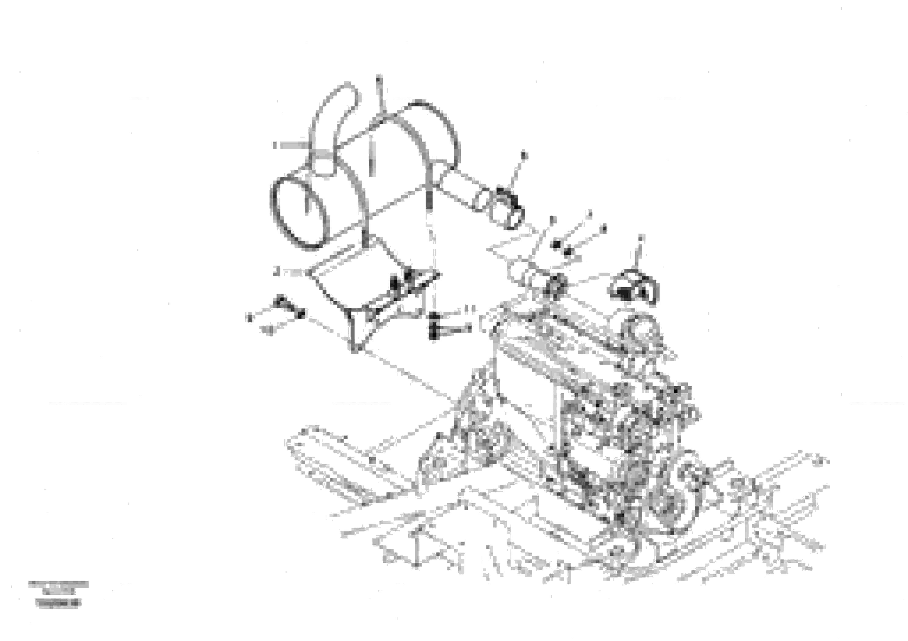Схема запчастей Volvo EC240B - 34220 Выхлопная система EC240B APPENDIX FX FORESTRY VER