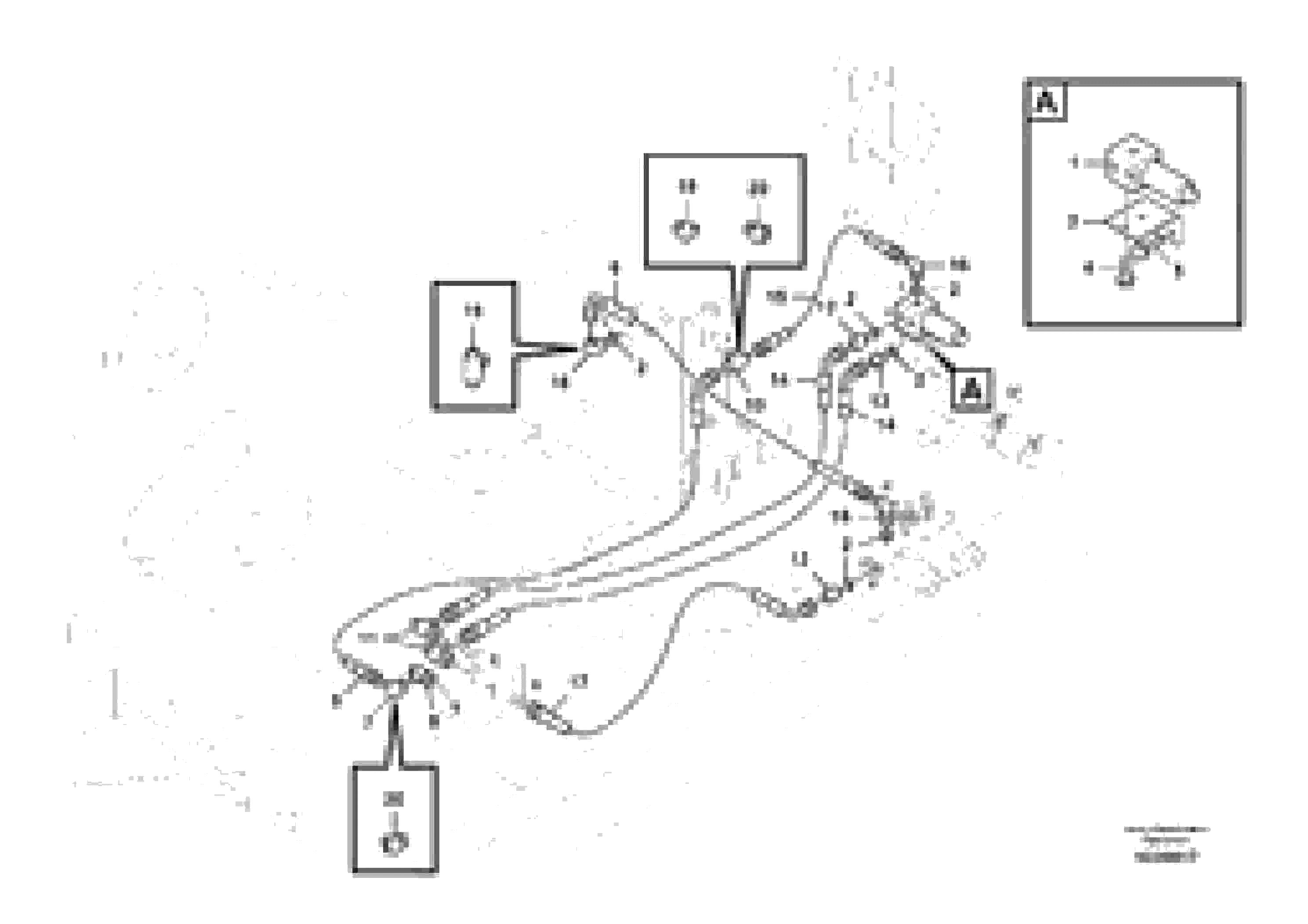Схема запчастей Volvo EC240B - 96395 Servo system, hammer and shear EC240B SER NO INT 12641- EU & NA 80001-