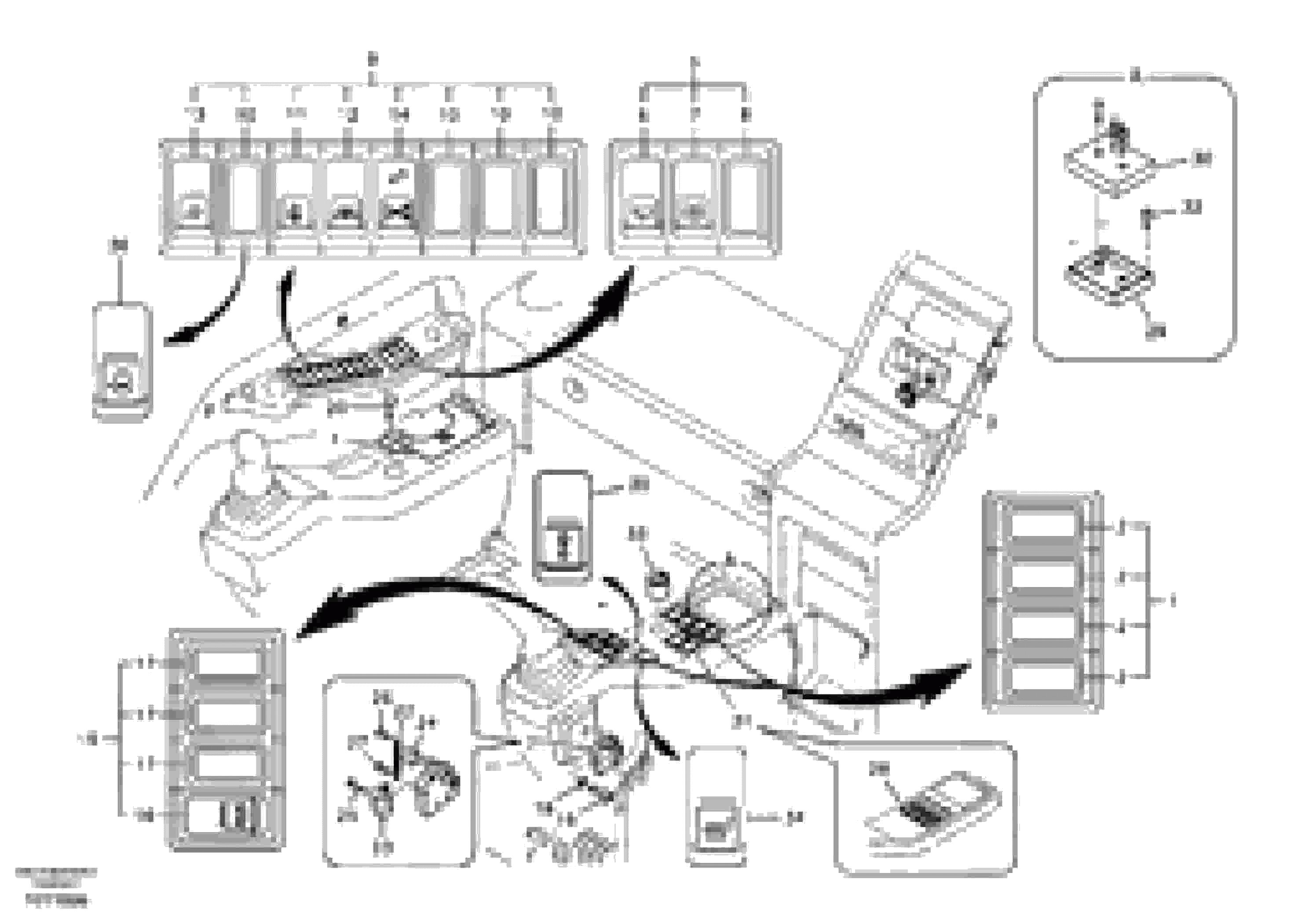 Схема запчастей Volvo EC240B - 37283 Переключатель EC240B SER NO INT 12641- EU & NA 80001-