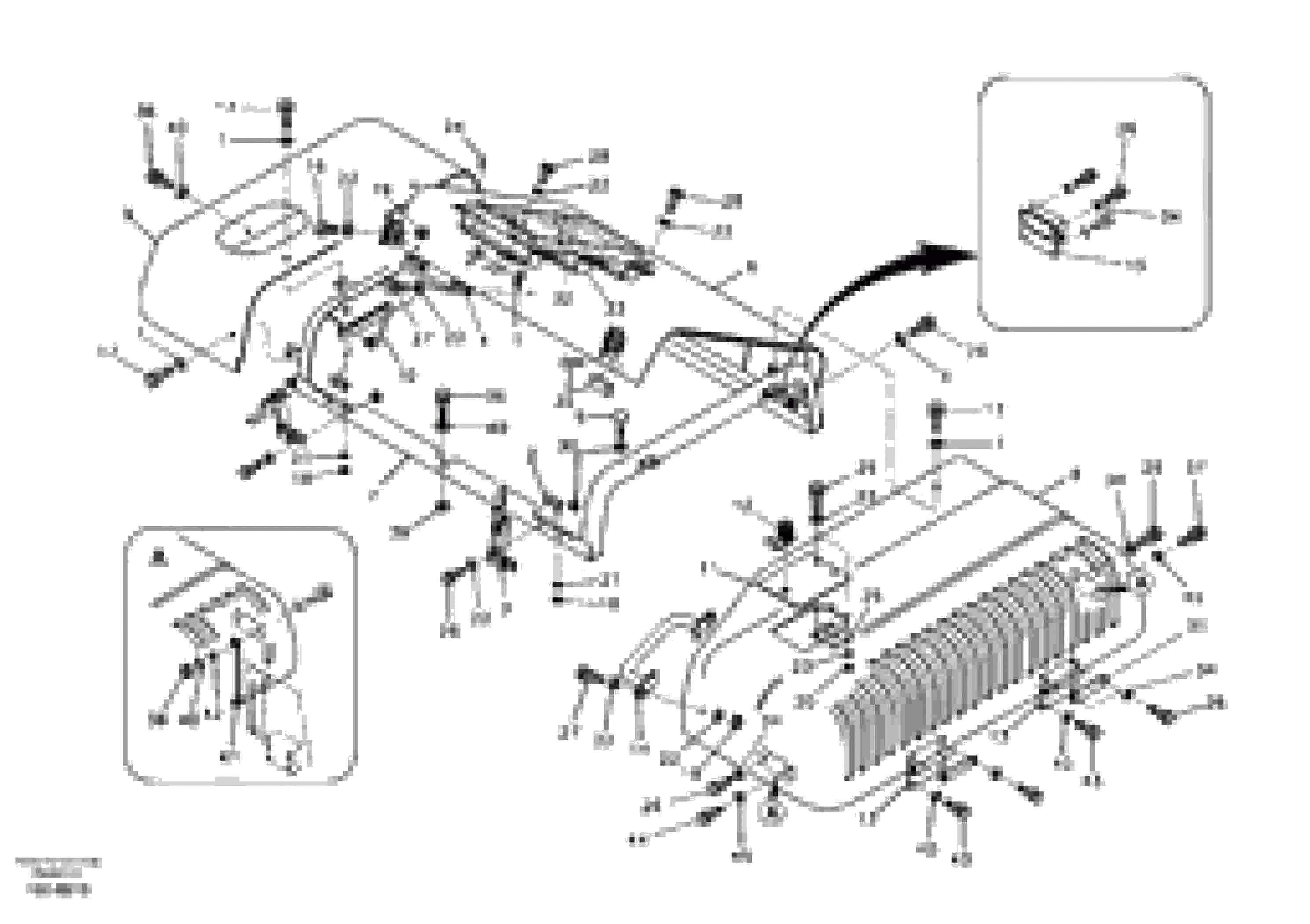 Схема запчастей Volvo EC290B - 64695 Cowl frame, cover and hood EC290B