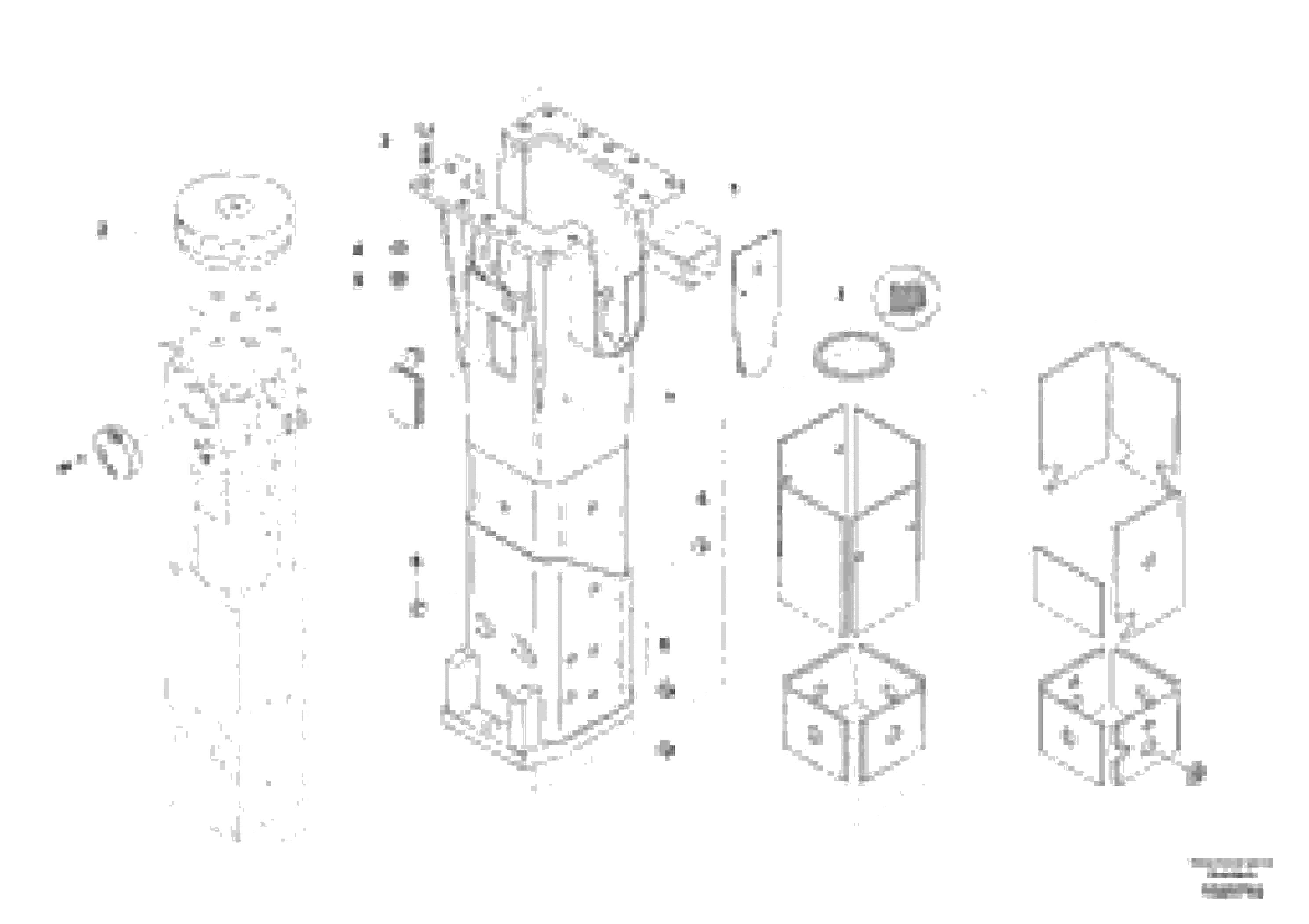 Схема запчастей Volvo EC360B - 41516 Hydraulic Hammer, Housing ATTACHMENTS ATTACHMENTS EXCAVATORS BUCKETS&HAMMERS, GEN. B/C
