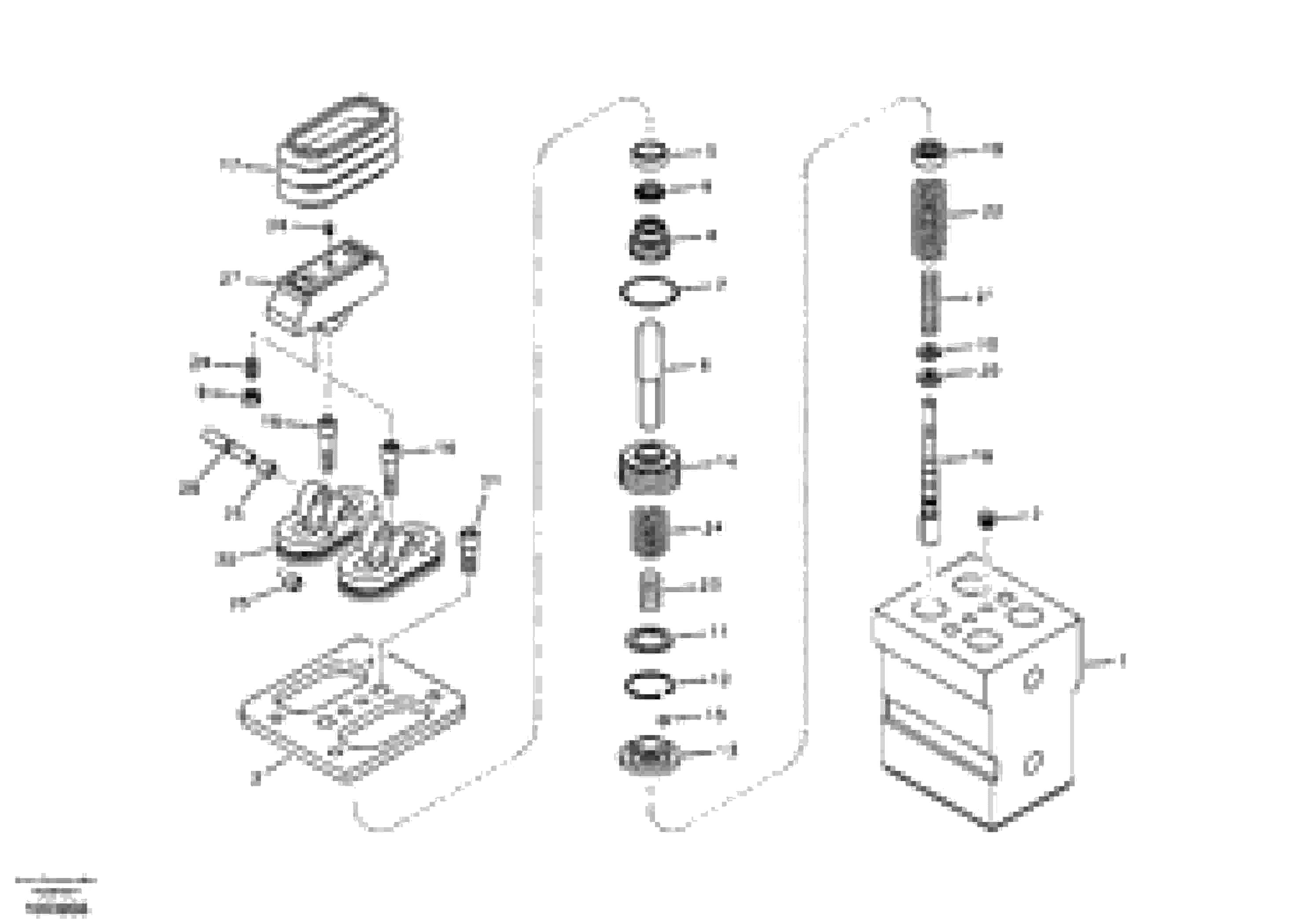 Схема запчастей Volvo EC360B - 92148 Remote control valve pedal, travel motor EC360B SER NO INT 12152- EU&NA 80001-