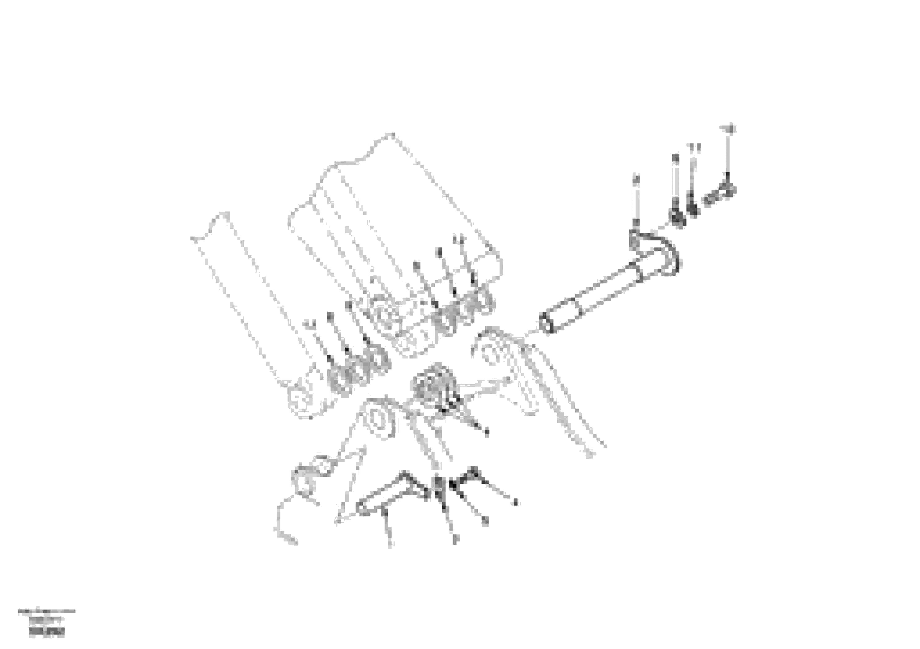 Схема запчастей Volvo EW170 - 32137 Links to boom and boom cylinder mounting EW170 SER NO 3031-