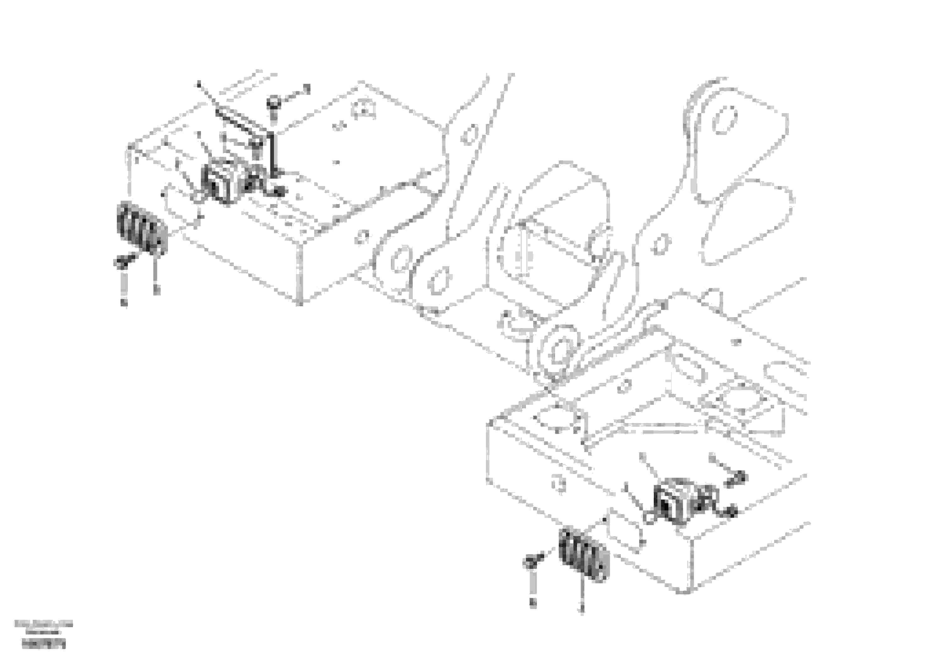 Схема запчастей Volvo EC460B - 16704 Lighting, front EC460B