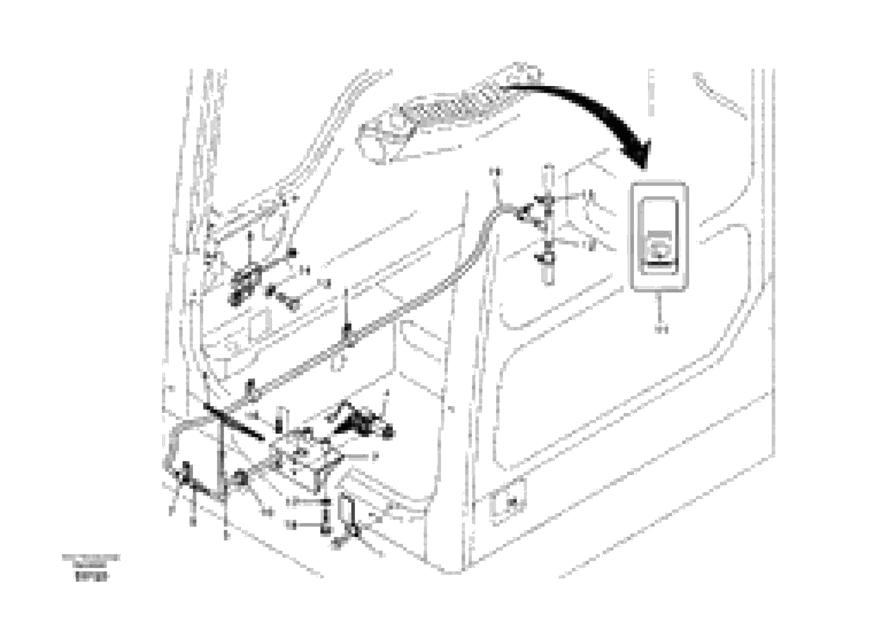 Схема запчастей Volvo EC460B - 57209 Lower wiper EC460B