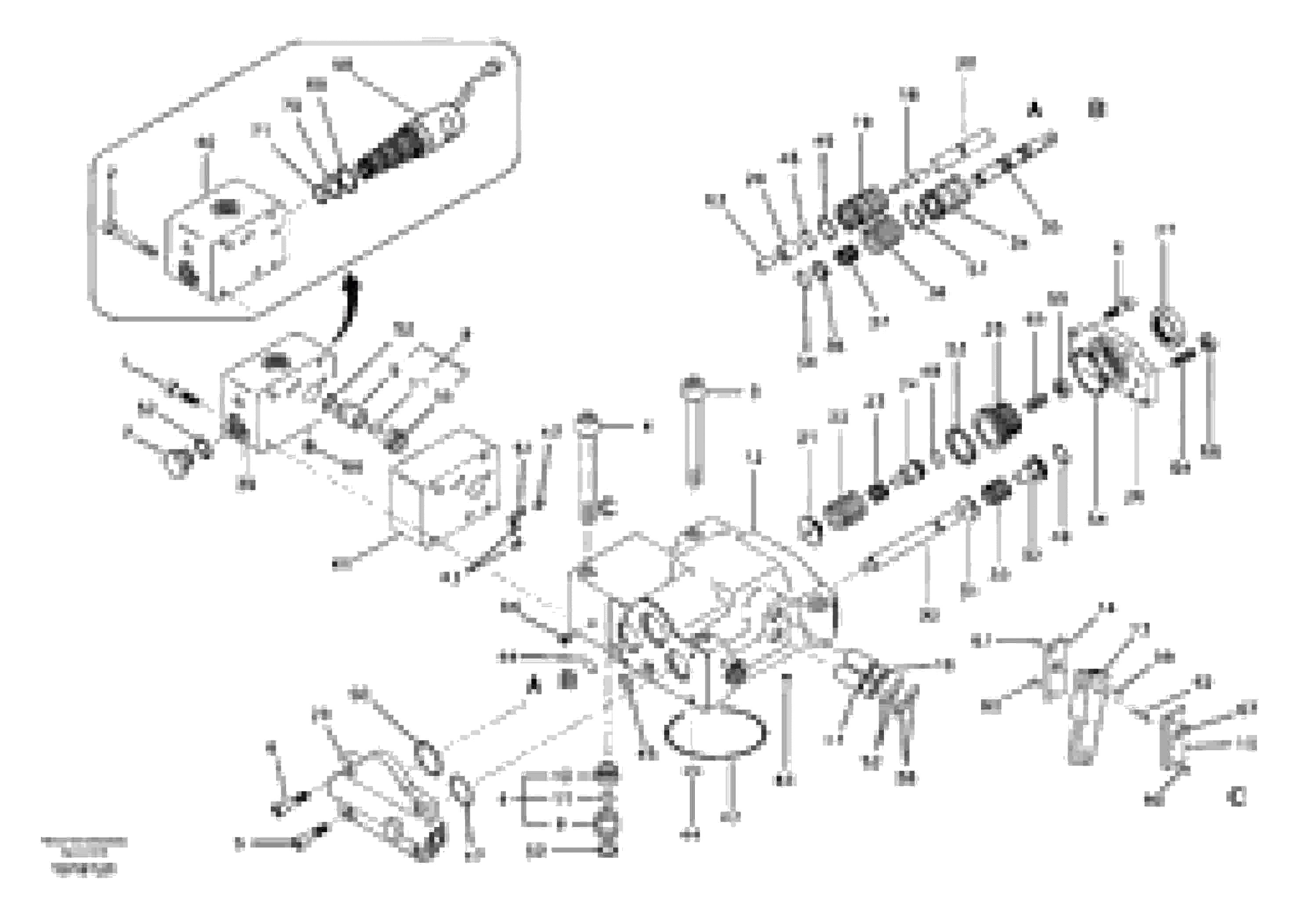 Схема запчастей Volvo EC460B - 94036 Regulator, hydraulic pump EC460B
