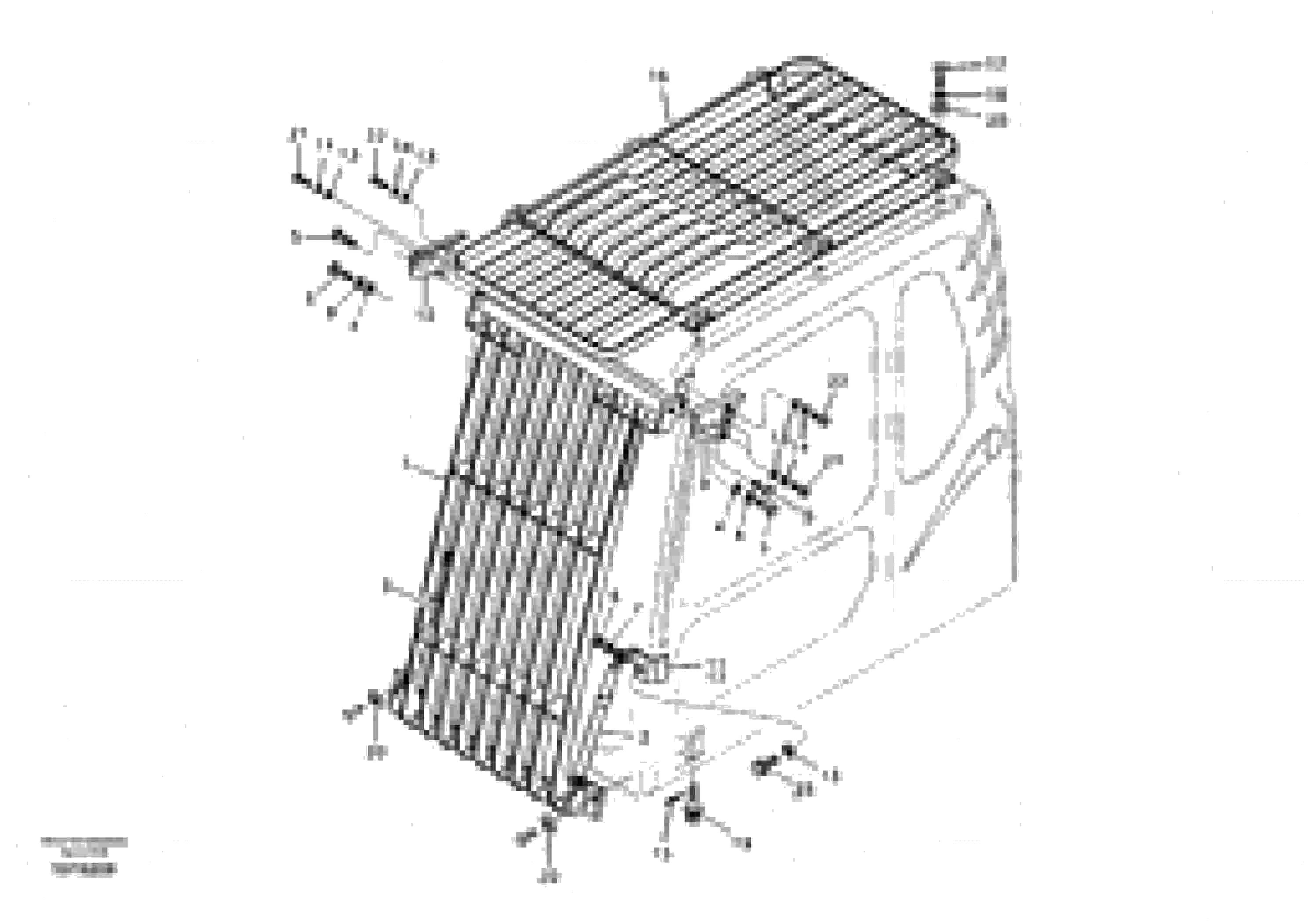 Схема запчастей Volvo EC700B - 24546 Falling object guards EC700B